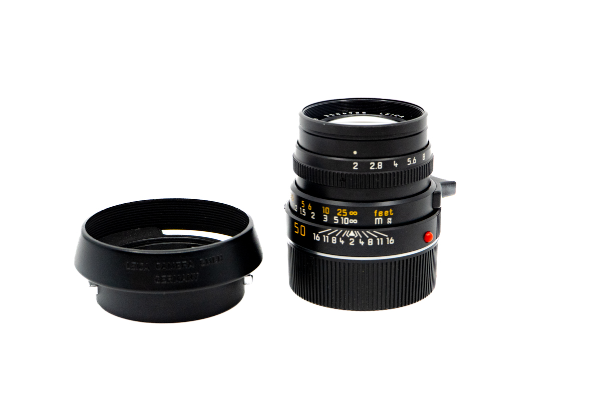 LEICA 2/50 SUMMICRON-M, black LEICA 2/50 SUMMICRON-M, black