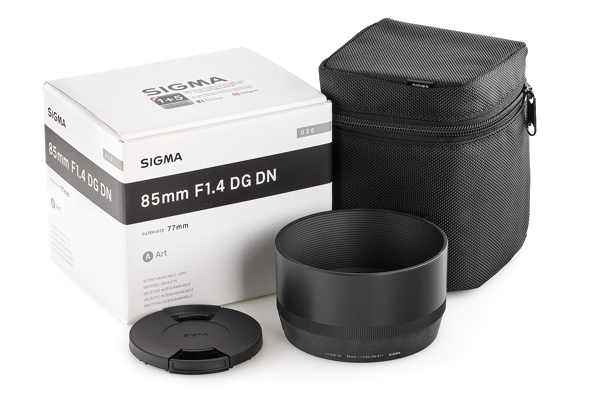 Sigma 85 mm. 1.4 DG DN Art