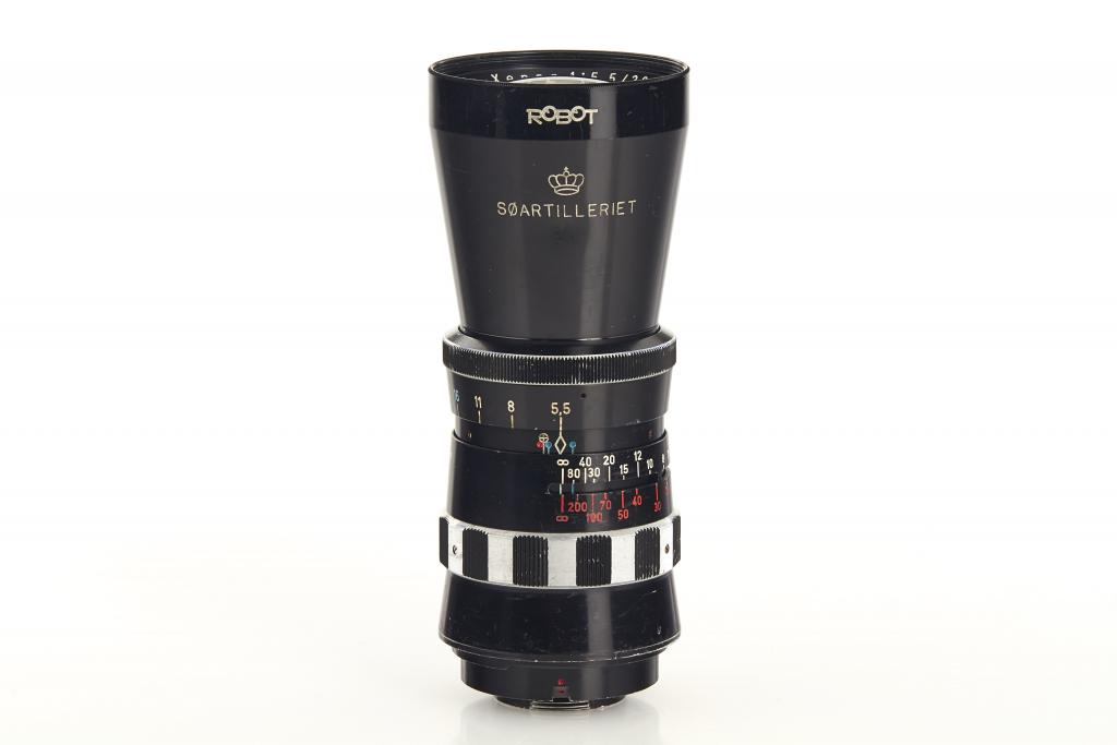 Schneider 200/5,5 Tele-Xenar 'Swedish Navy' Schneider 200/5,5 Tele-Xenar 'Swedish Navy'