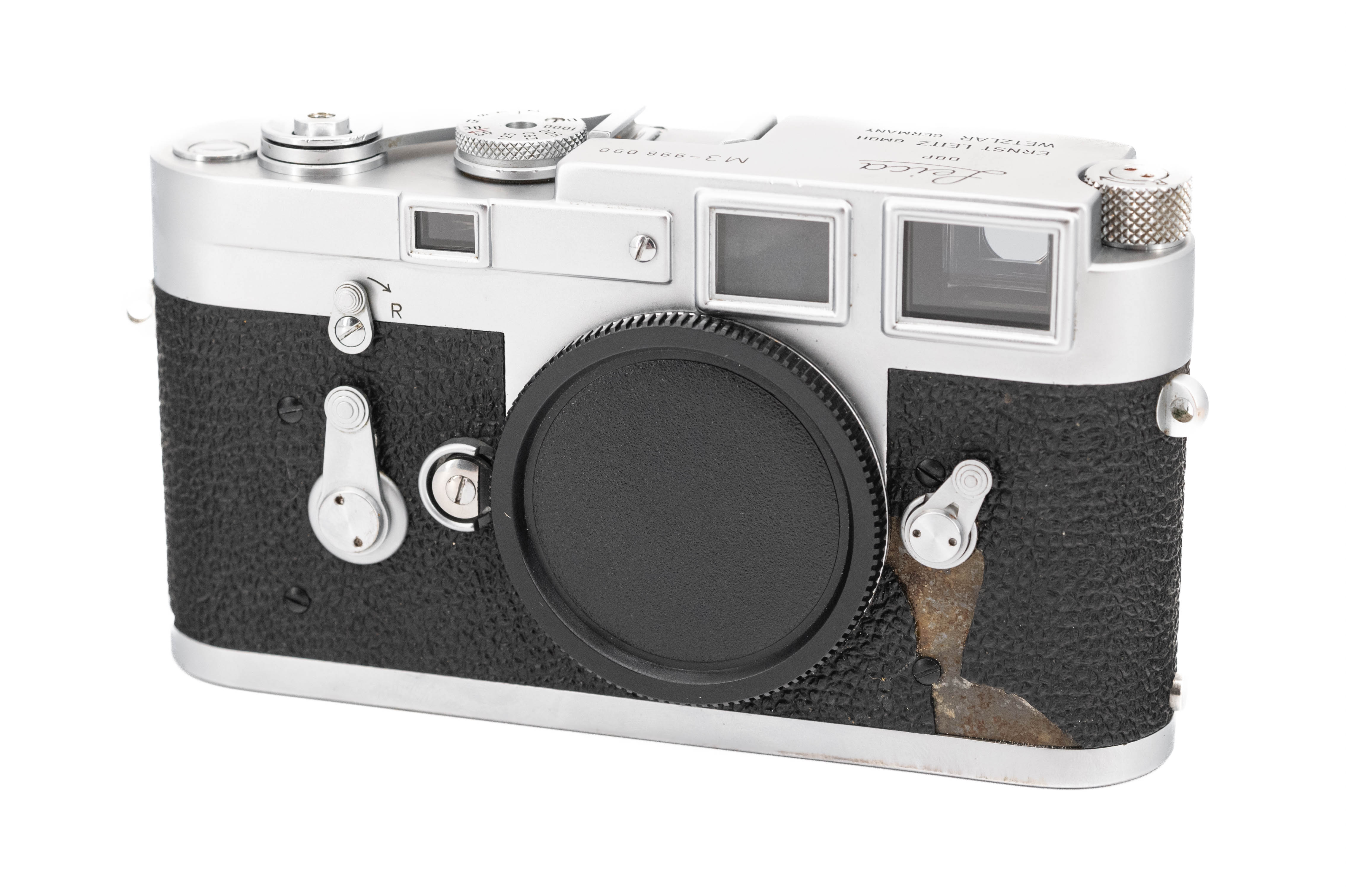 Leica M3 Chrome ELC Midland Single Stroke 10150