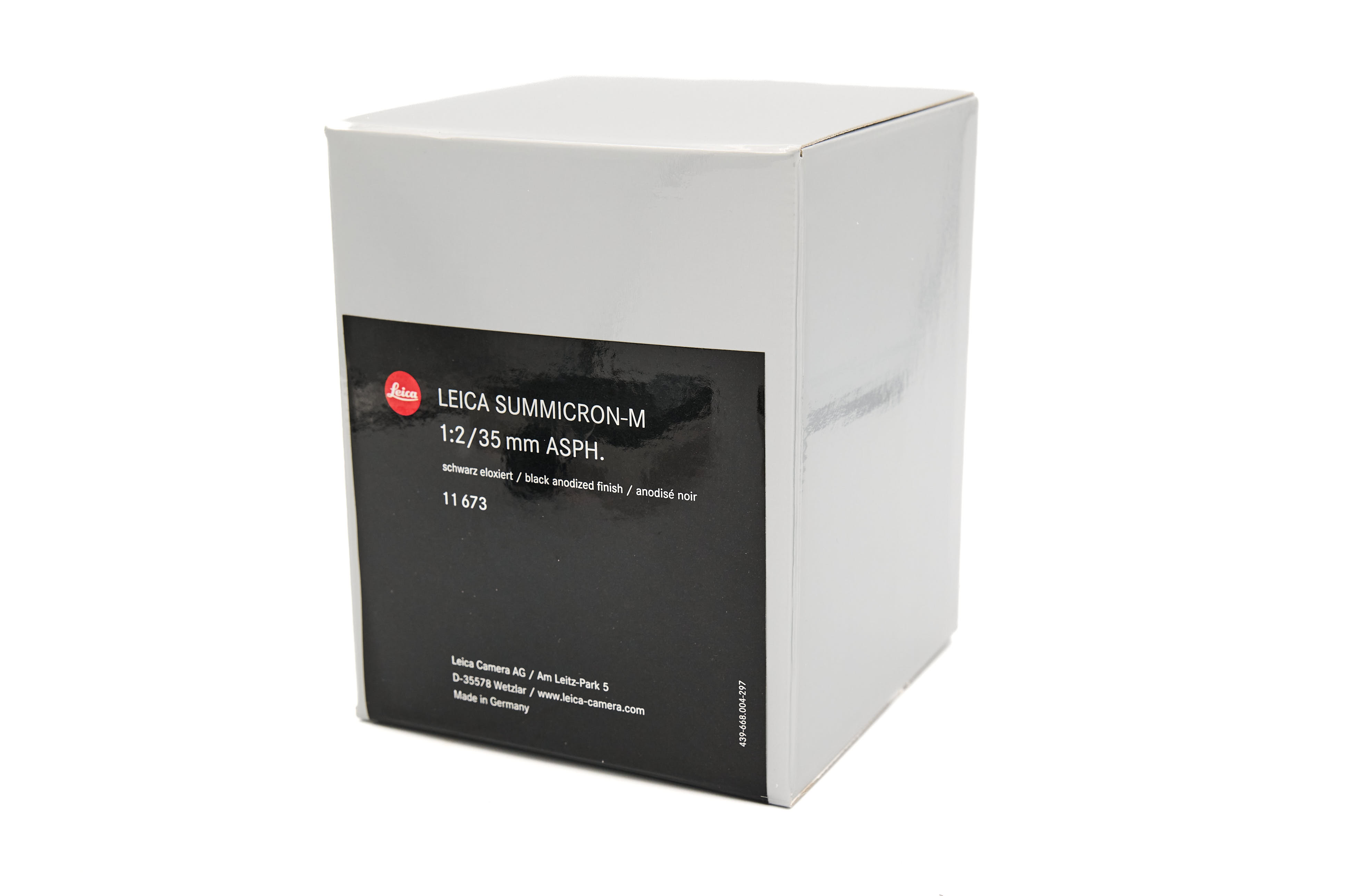 Leica SUMMICRON-M 35mm f/2 ASPH., black