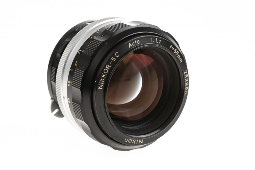 Nikon  55/1,2 Nikkor-S.C Nikon  55/1,2 Nikkor-S.C