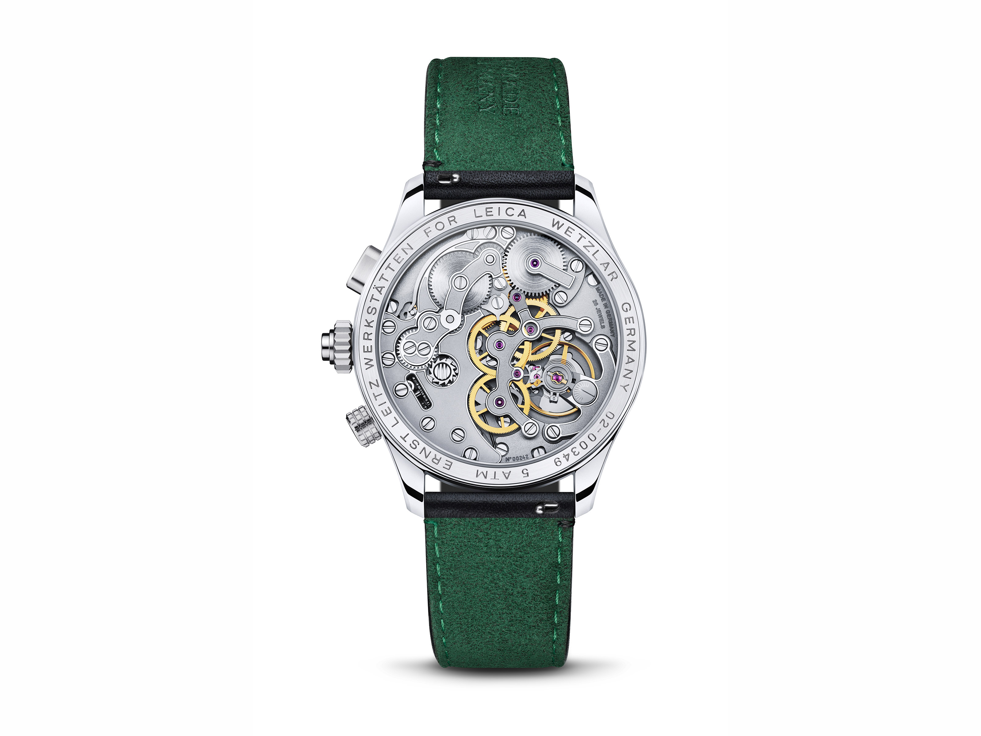 Leica ZM1 Urban Green with calfskin strap