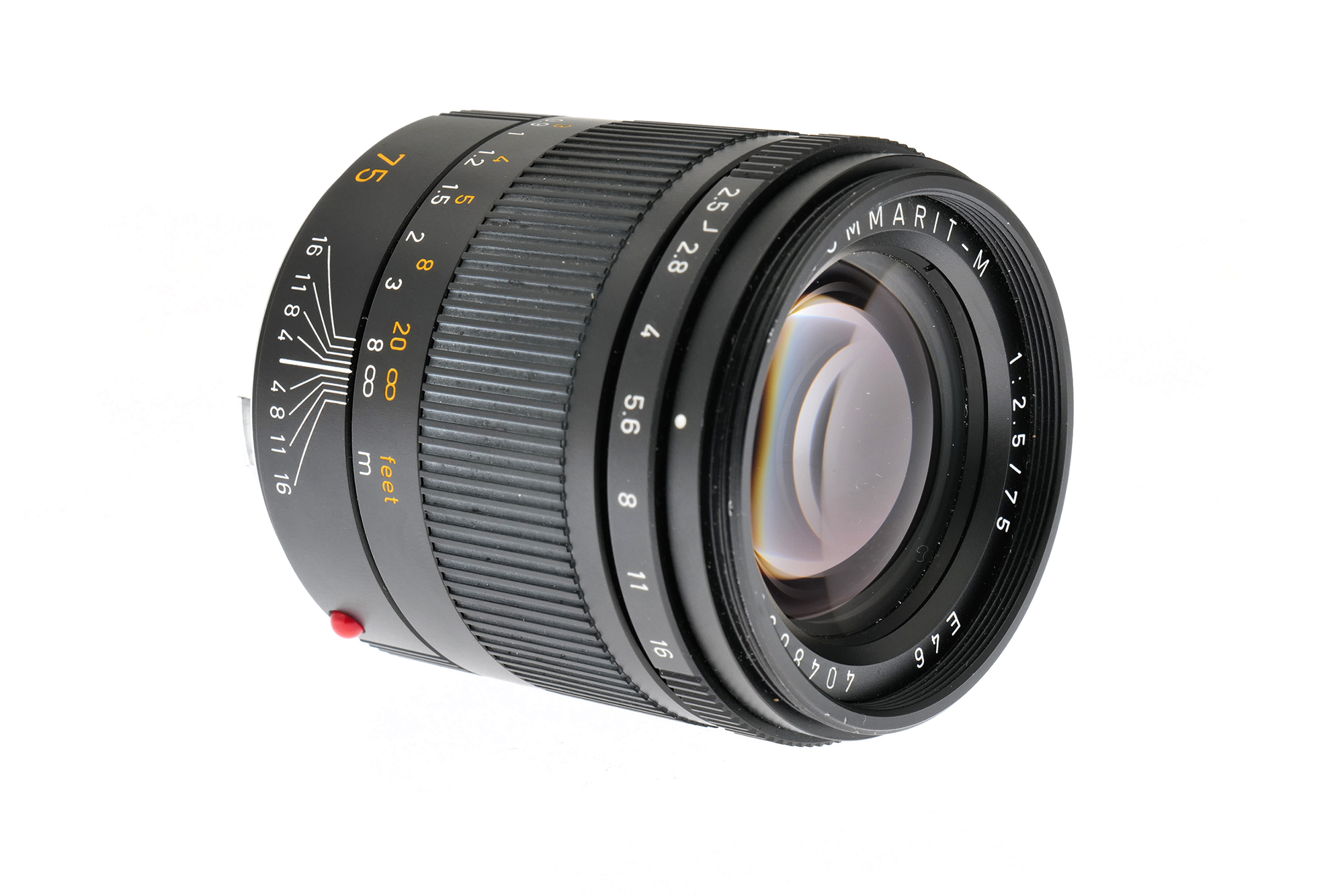 Leica SUMMARIT-M 2.5/75mm, schwarz elox. Leica SUMMARIT-M 2.5/75mm, schwarz elox.