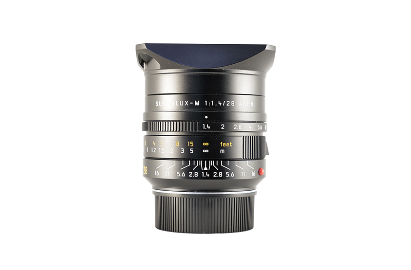 LEICA SUMMILUX-M 1.4/28 ASPH. black anodized. 11668 LEICA SUMMILUX-M 1.4/28 ASPH. black anodized. 11668