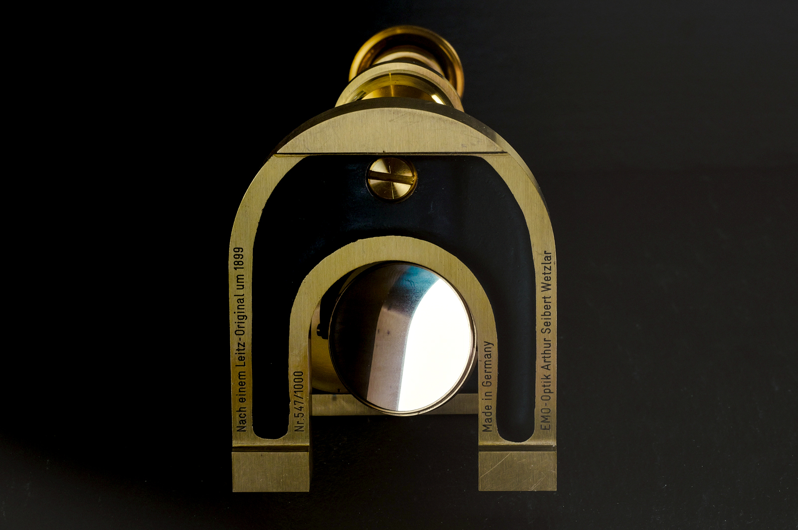 Leica Leitz Brass Microscope