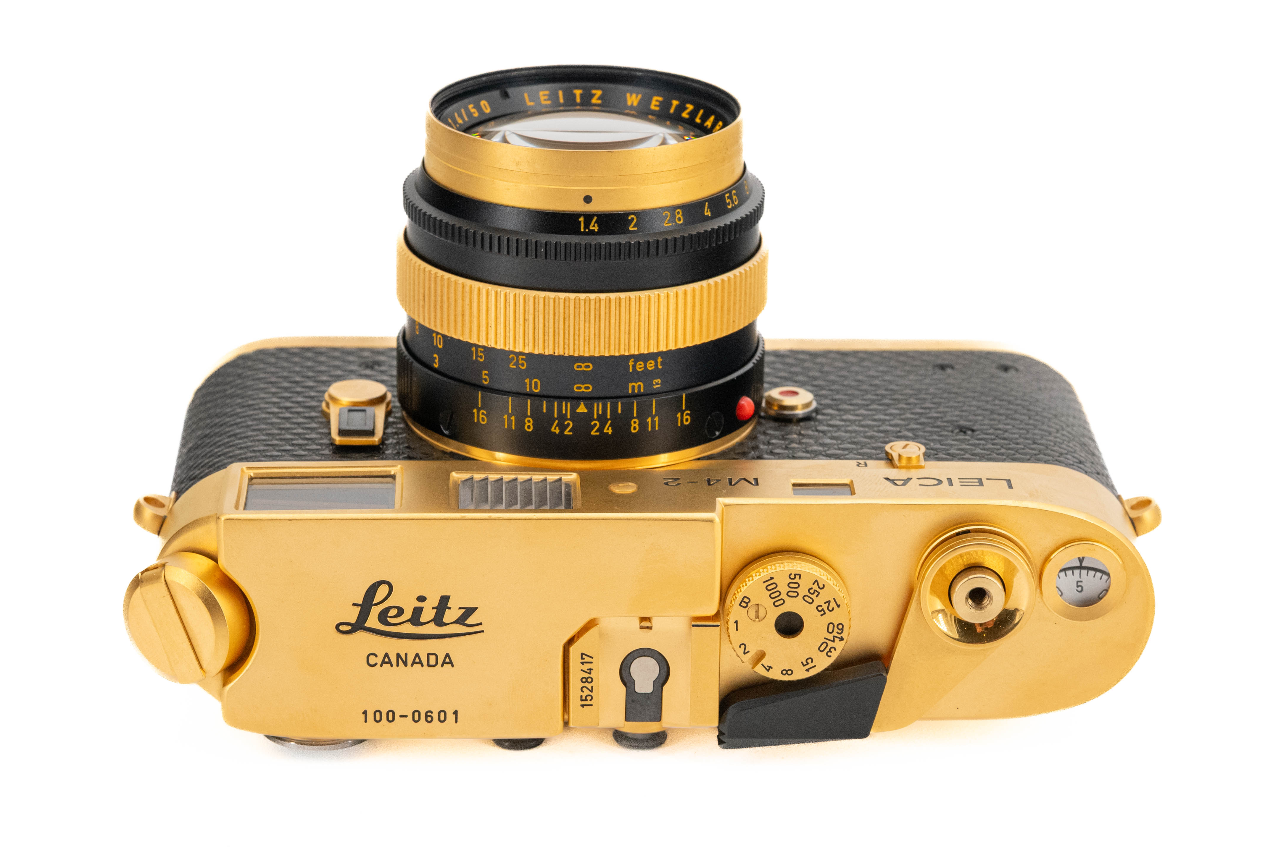Leica M4-2 Gold Oskar Barnack Set 10420