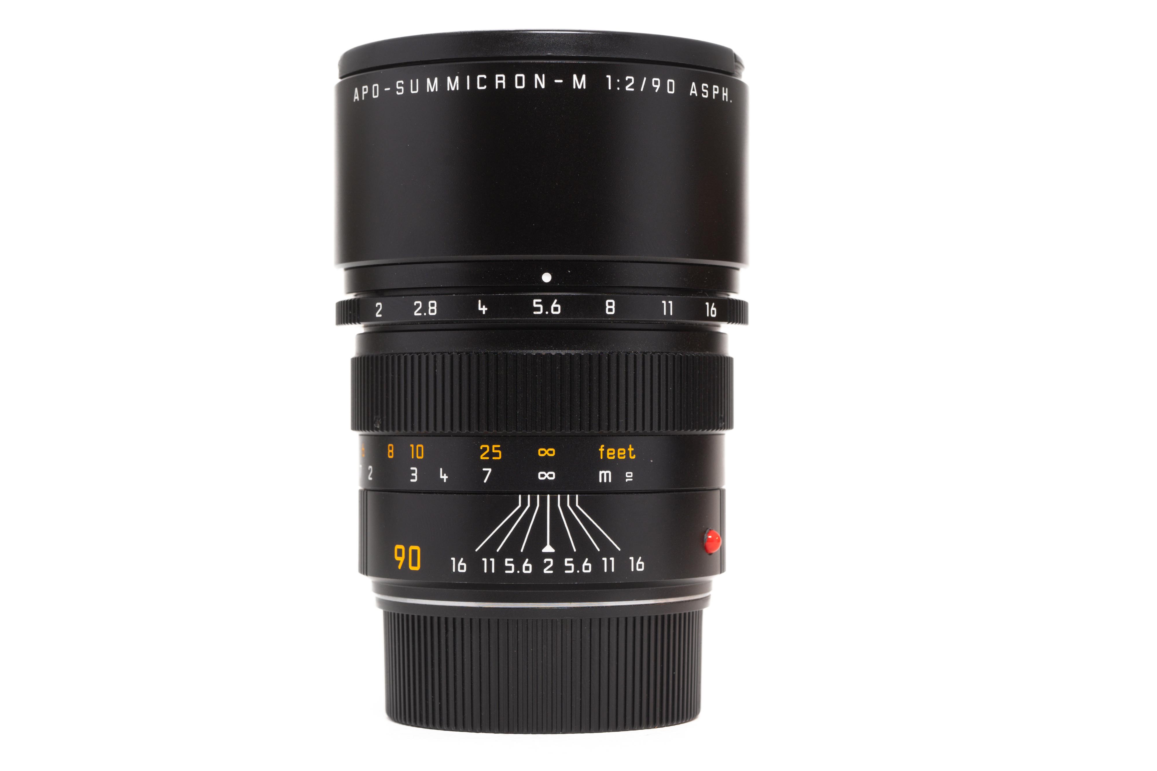 LEICA APO-SUMMICRON-M 2/90 mm ASPH., black