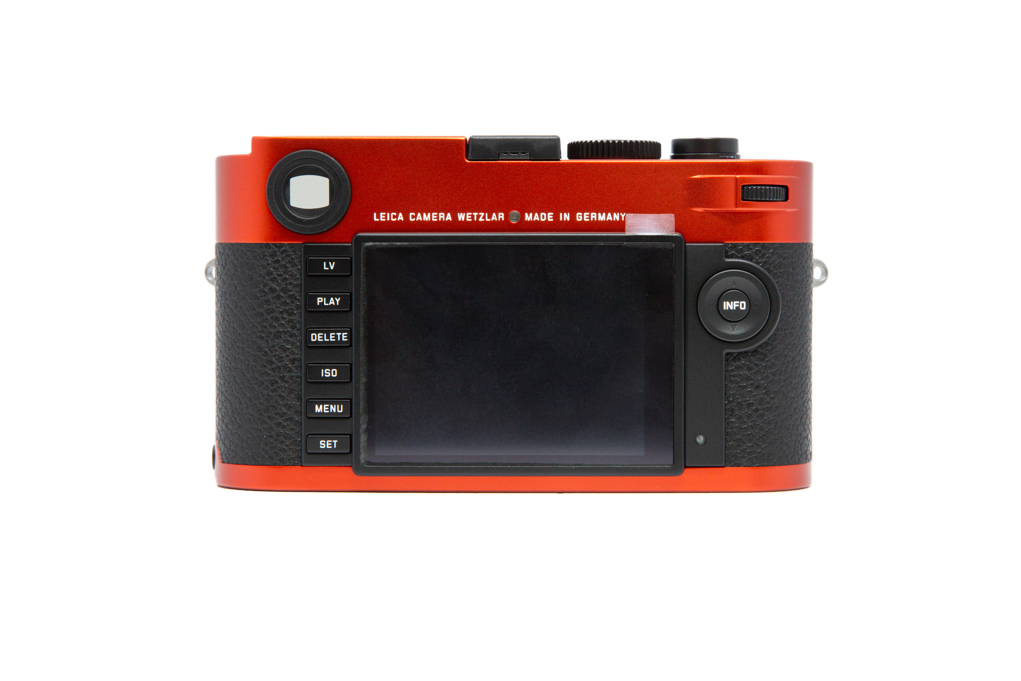 Leica M Typ 262, rot eloxiert Leica M Typ 262, rot eloxiert