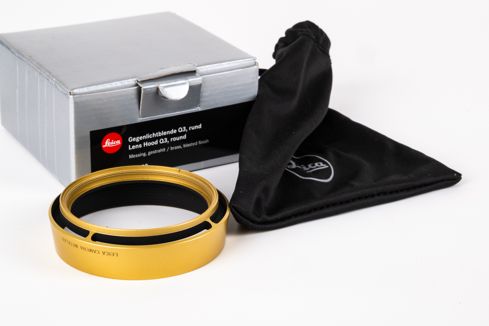 Leica Lens Hood Brass