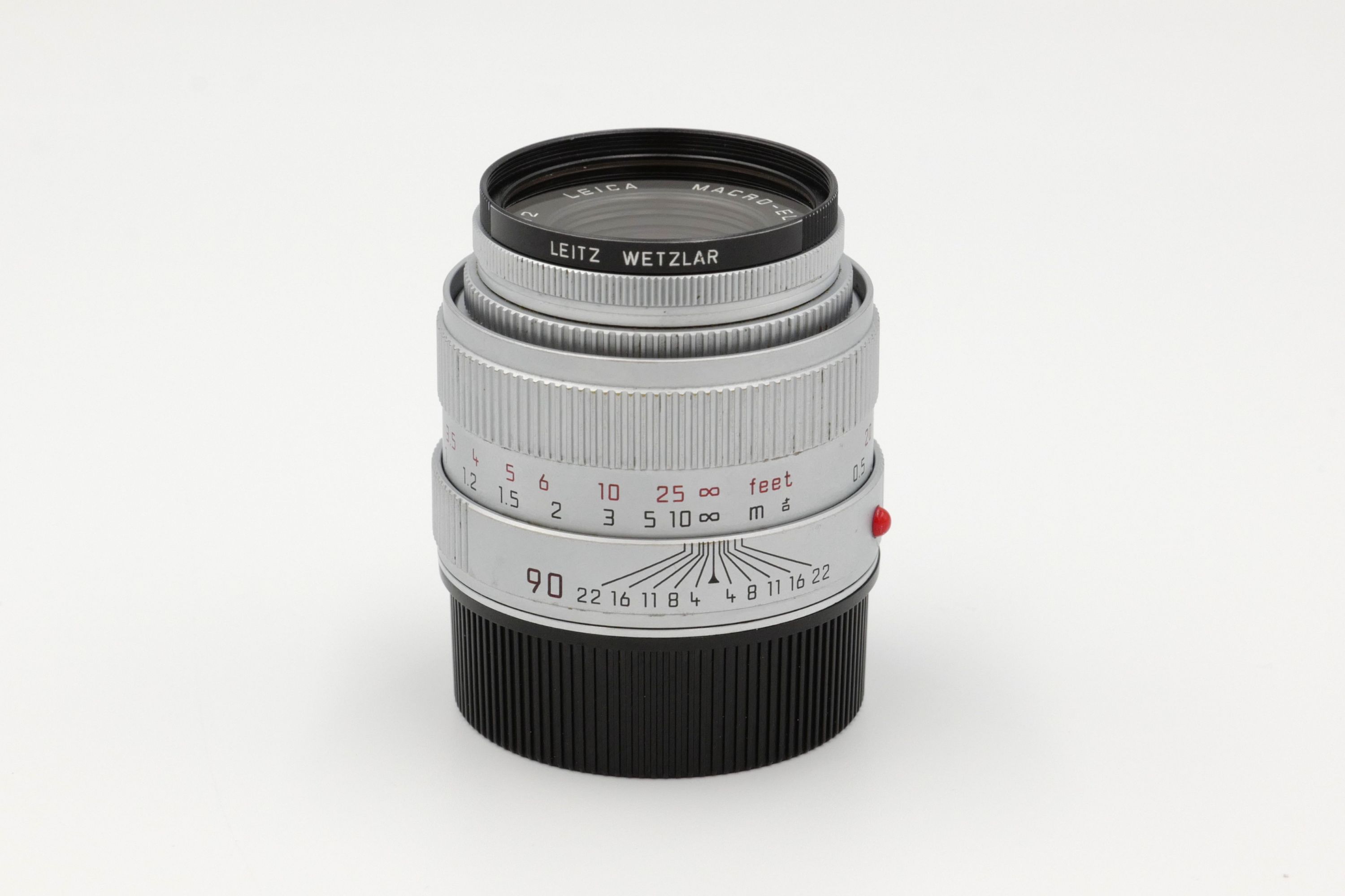 Leica Macro-Elmar-M1:4/90mm, Silver 