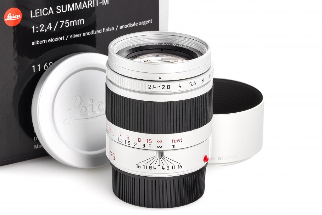 Leica Summarit-M 11683 2,4/75mm 6-bit chrome