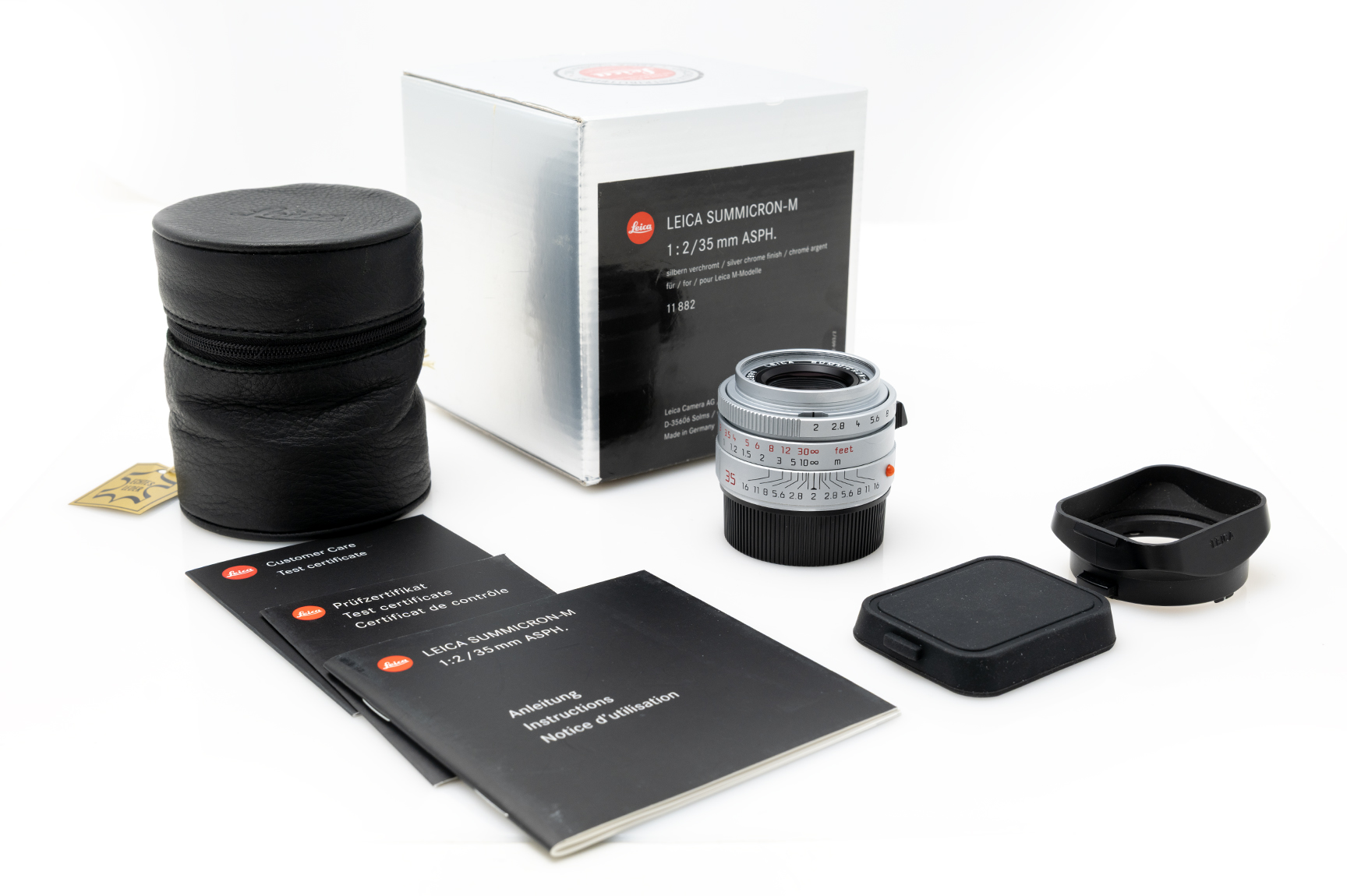 Leica SUMMICRON-M 2/35 mm ASPH., silver - 11882