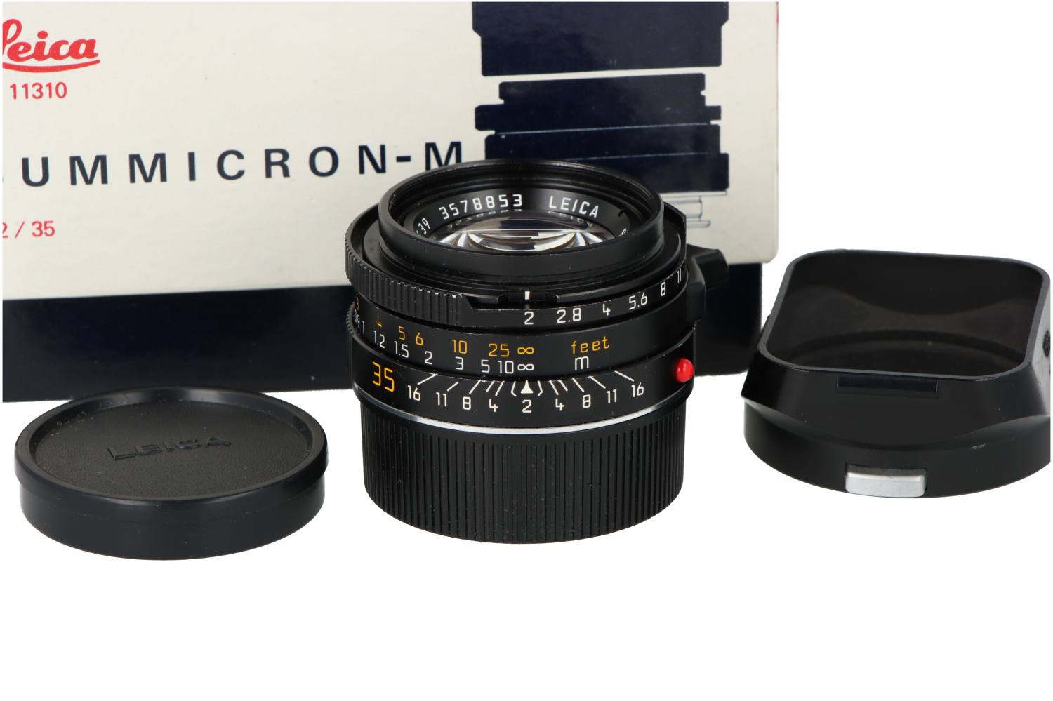 Summicron 35mm v4 KOB Germany boxed (11310)