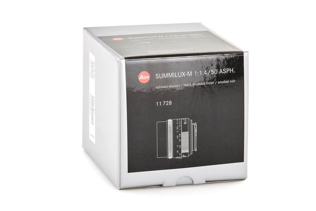 Leica Summilux-M 11728 1,4/50mm black ASPH. - with 2 years guarantee