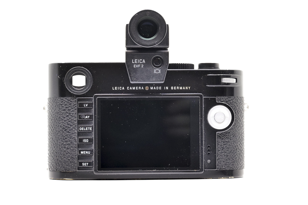 Leica M (Typ 240), black with Visoflex