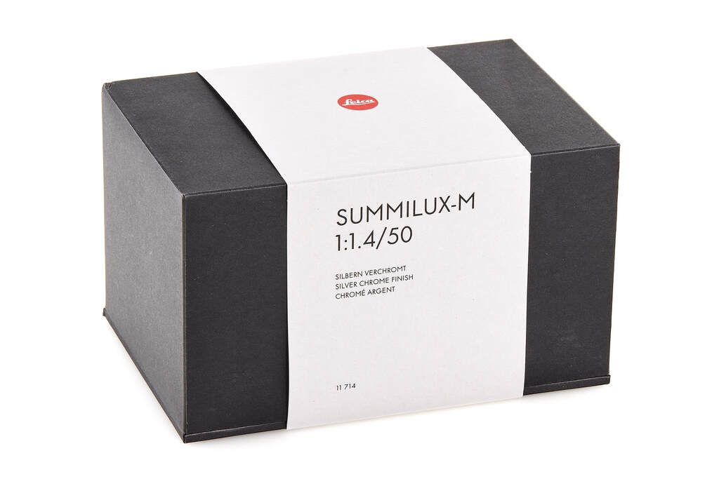 Leica Summilux-M 11714 1,4/50mm Chrome - like new with 2 years guarantee