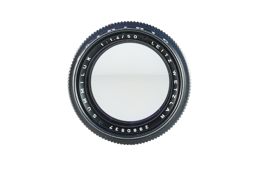 LEITZ WETZLAR SUMMILUX 1:1,4/50 schwarz eloxiert (Vers. II) 11114