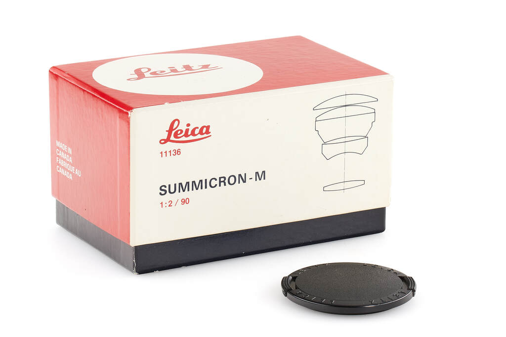 Leica Summicron-M 11136 2/90mm black