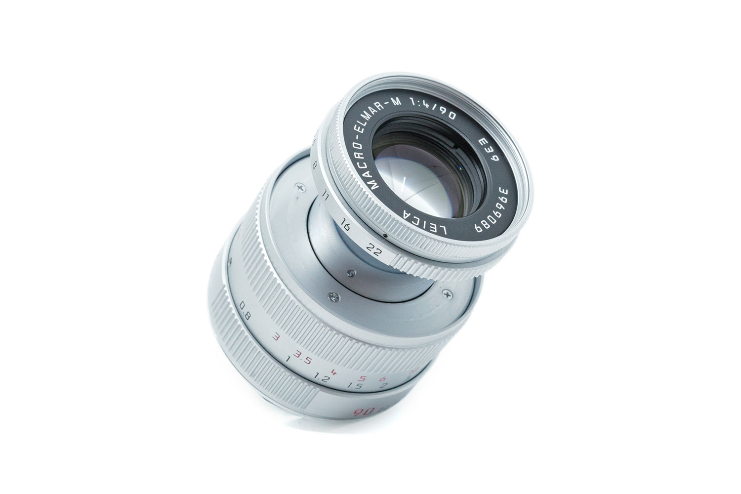 Leica Macro-Elmar-M 4/90 Chrome SET (11629)