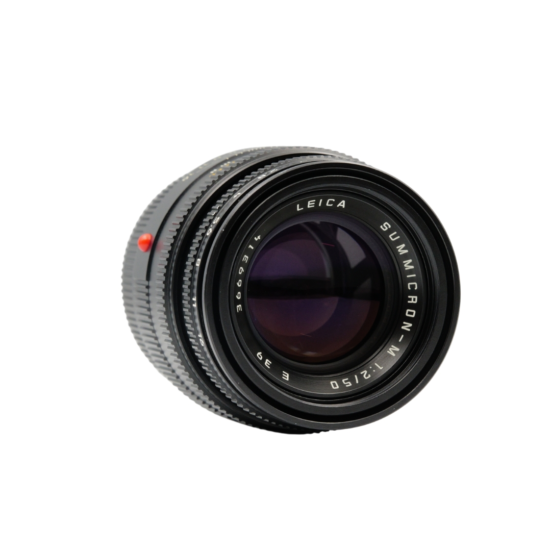 LEICA SUMMICRON-M 50mm f/2, black anodized finish