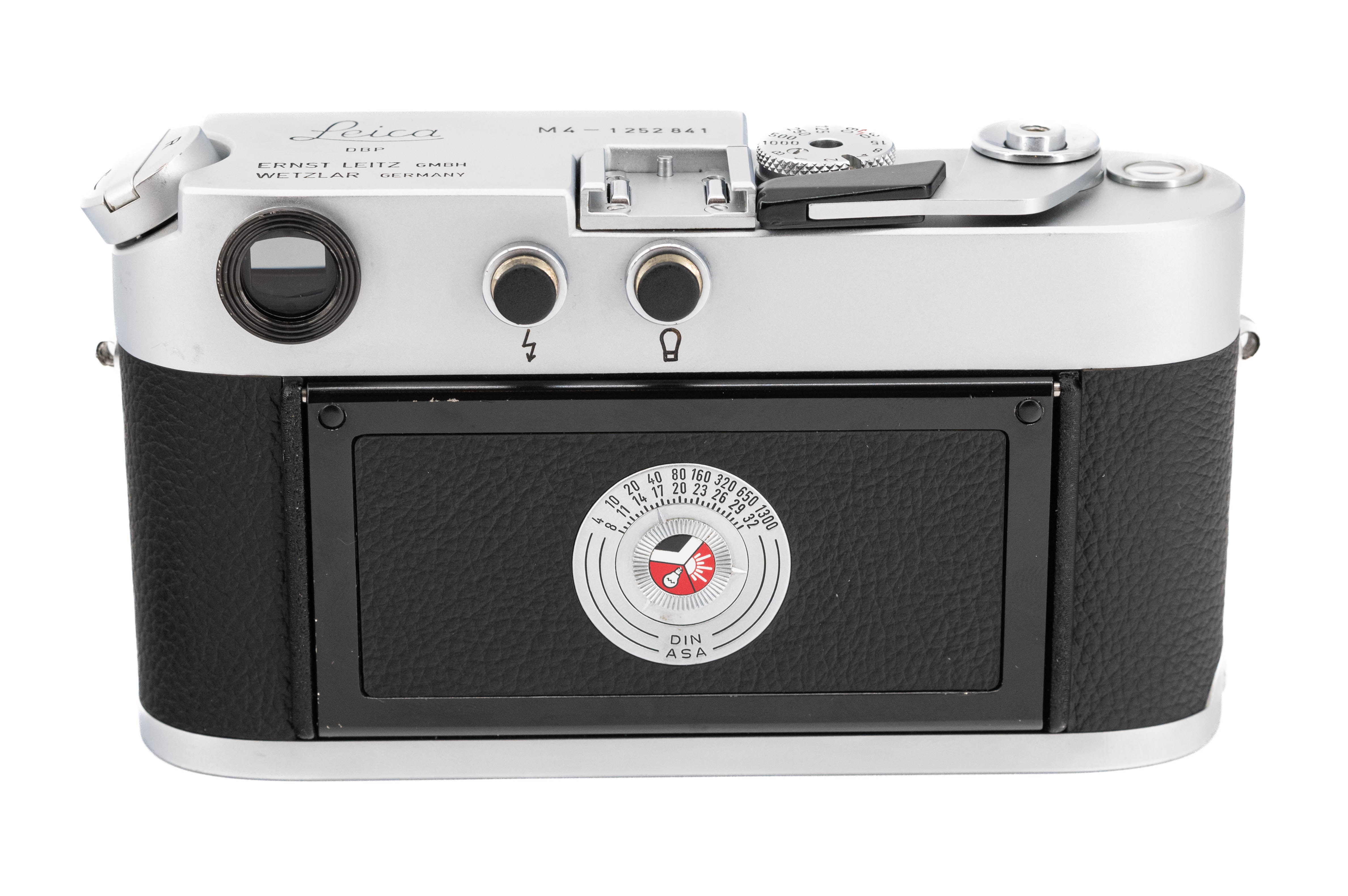 Leica M4 Silver Chrome with M-A Finder Upgrade 10400