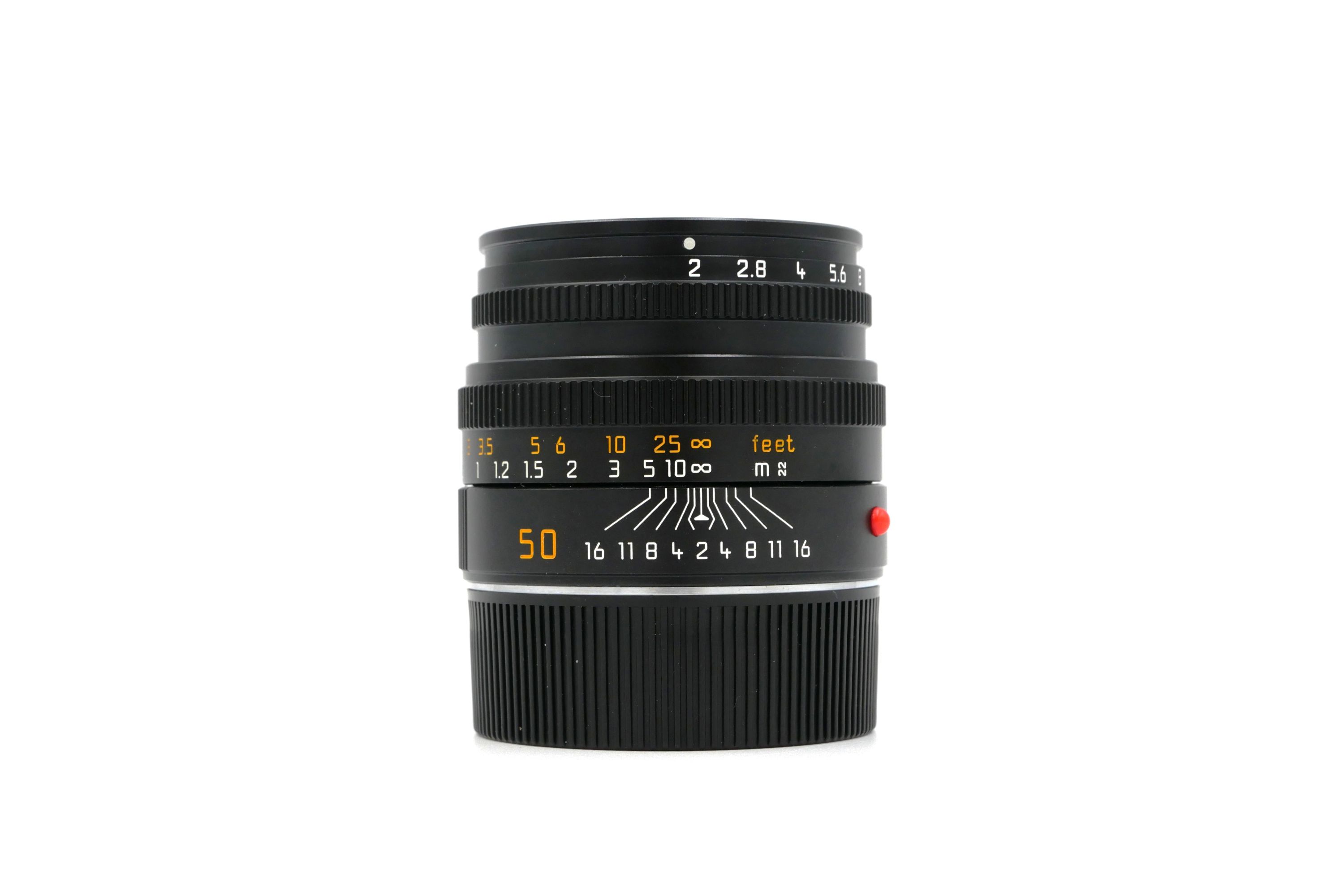 Leica Summicron-M f2 50mm, Black