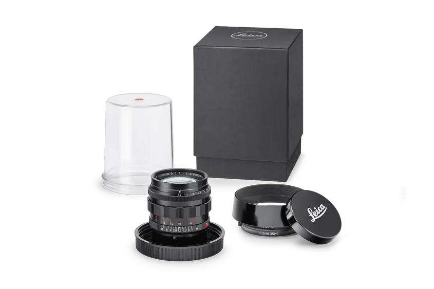 Leica Ex-Demo Noctilux-M 50mm f/1.2 ASPH Glossy Black Paint 11731