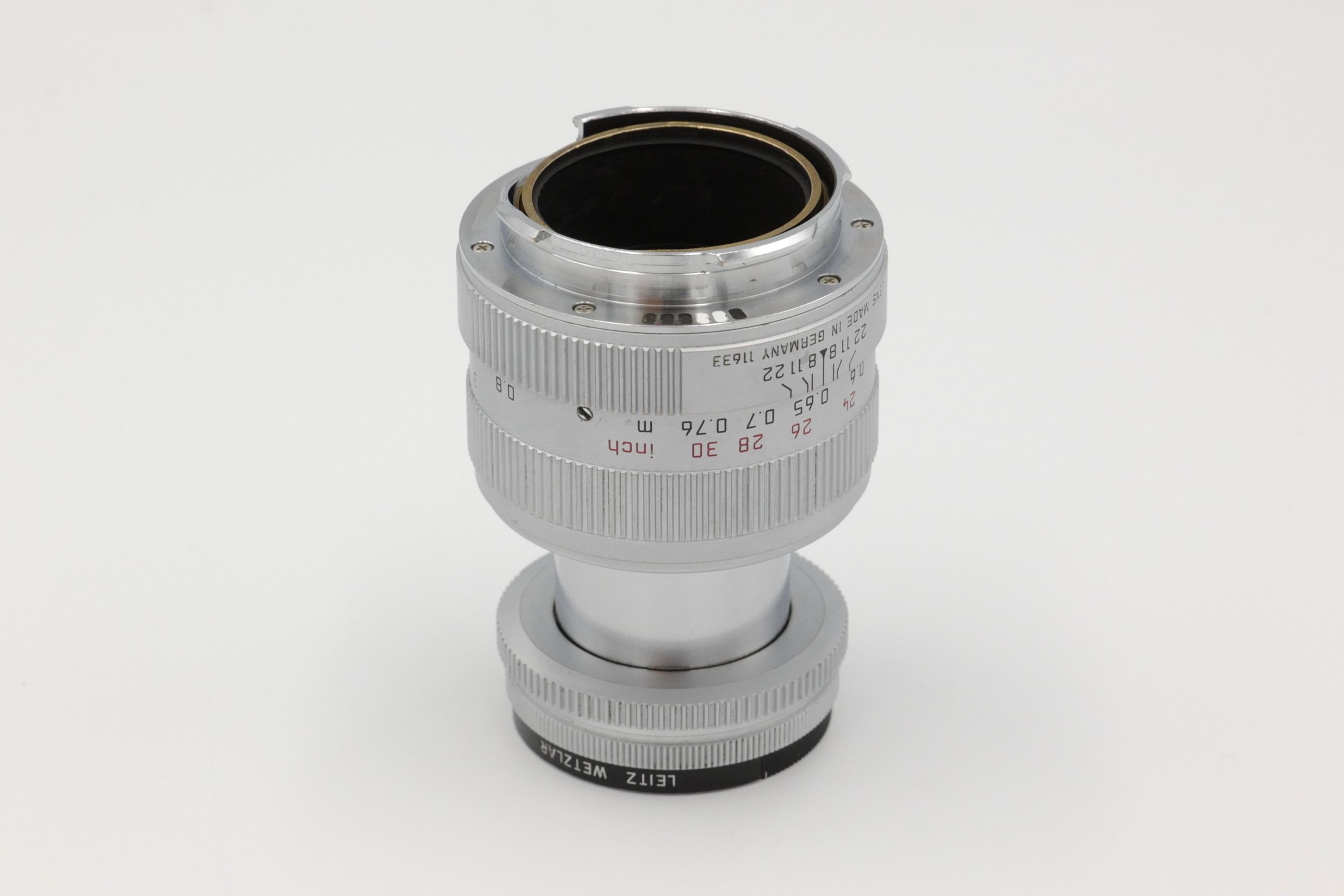 Leica Macro-Elmar-M1:4/90mm, Silver 