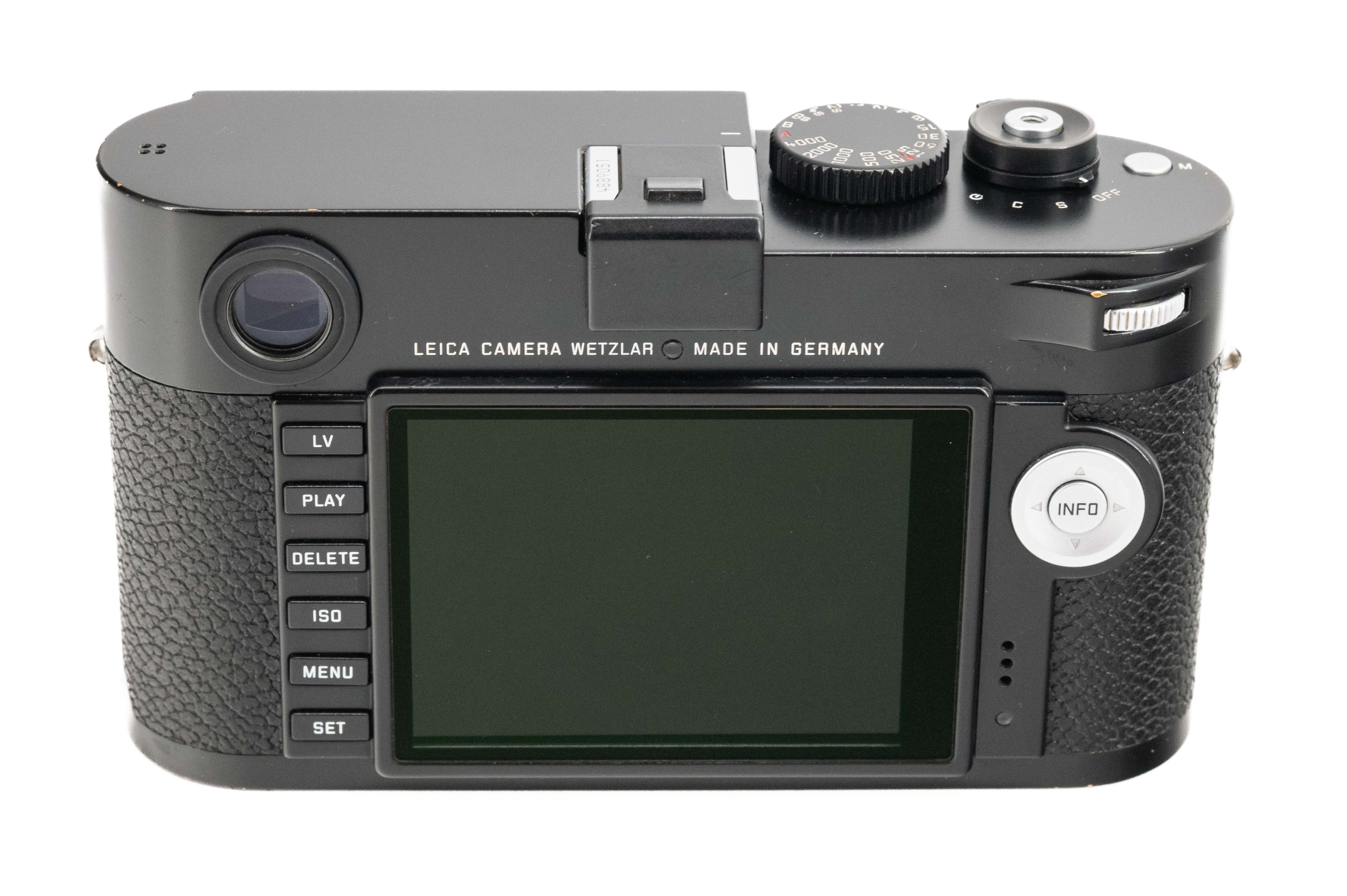 Leica M typ 240 Black Paint 10770