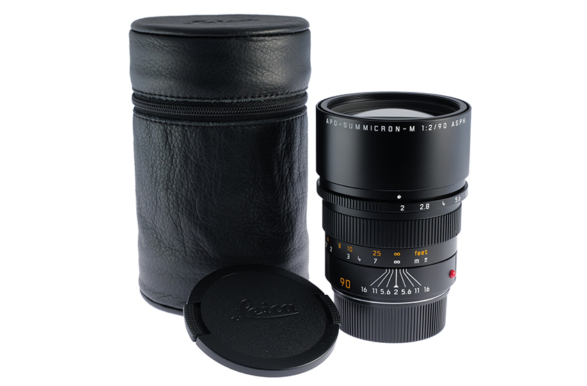 Leica APO-Summicron-M 2/90mm ASPH. schwarz 11884