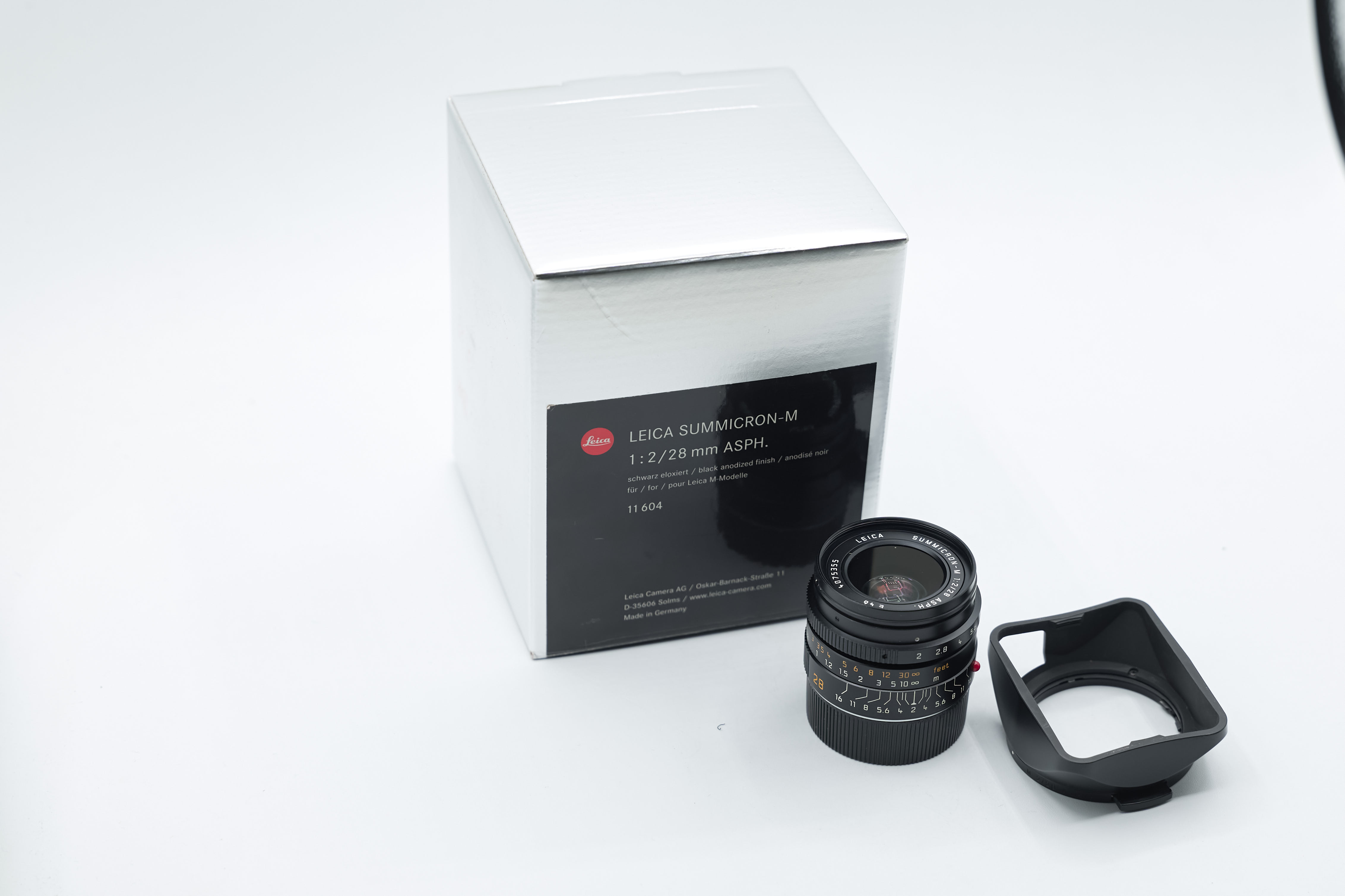 Summicron-M 2/28 mm ASPH., black - 11604