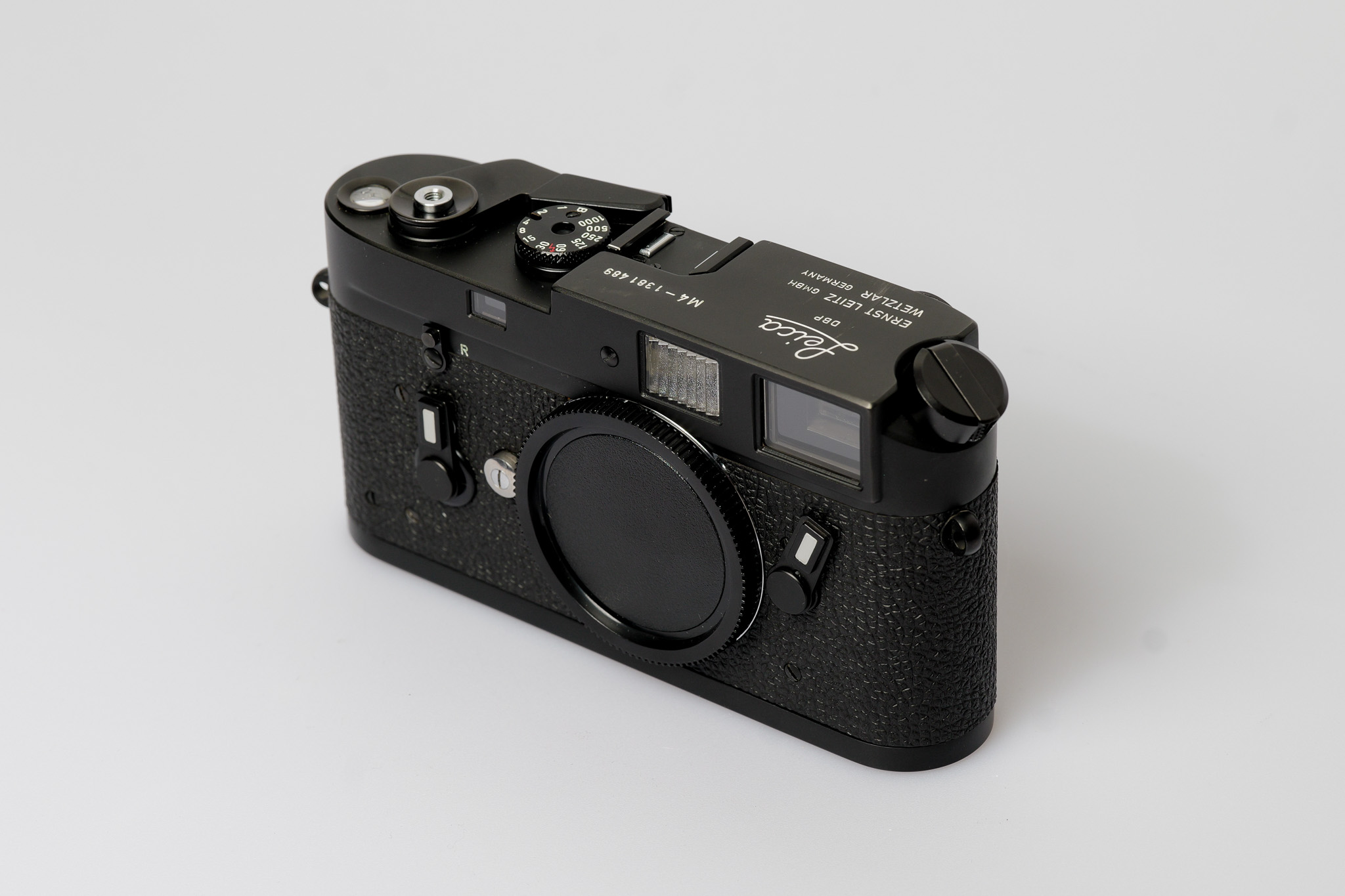 Leica M4 schwarz verchromt