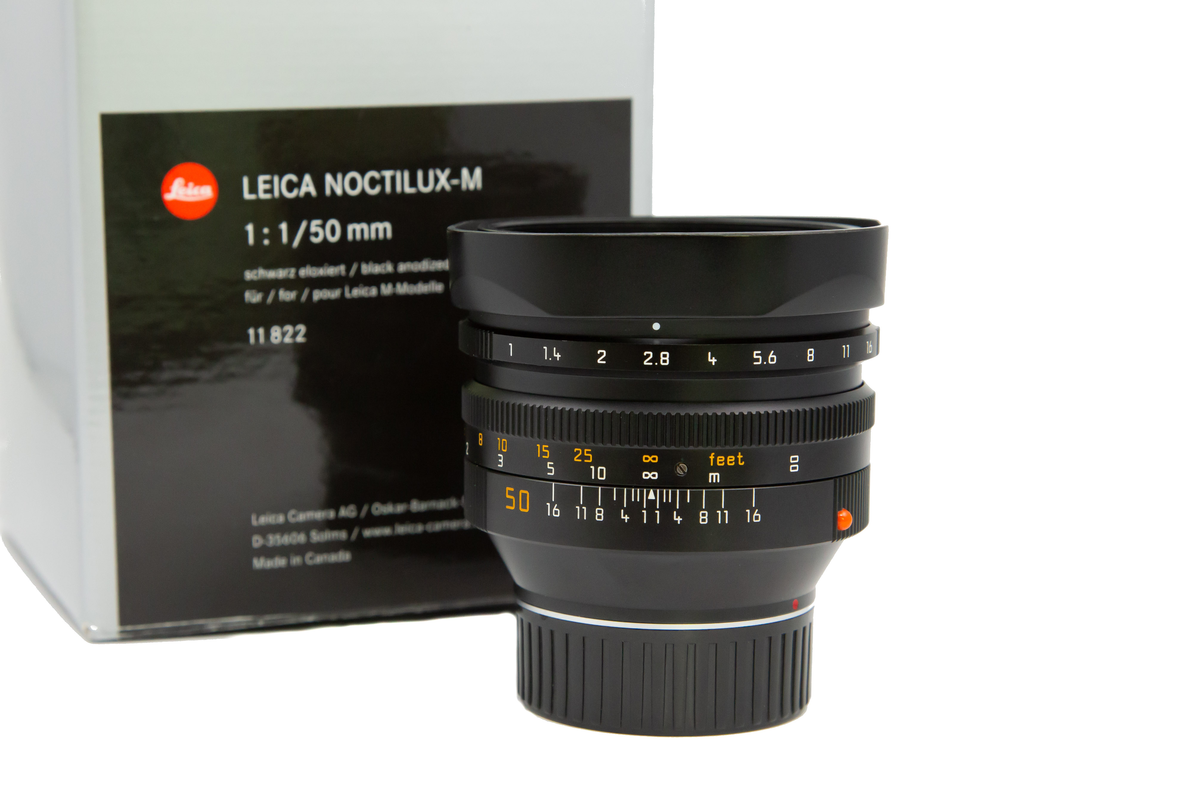 Leica Noctilux 1.0 / 50mm schwarz