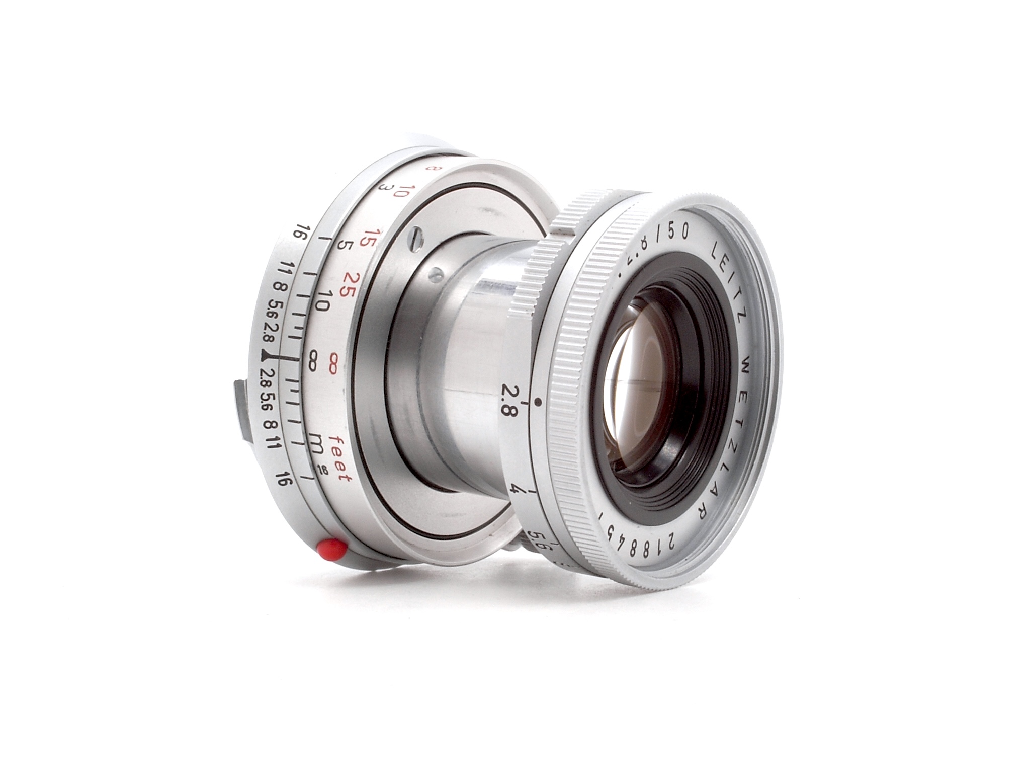 Leitz Elmar-M 2.8/50mm silver retractable