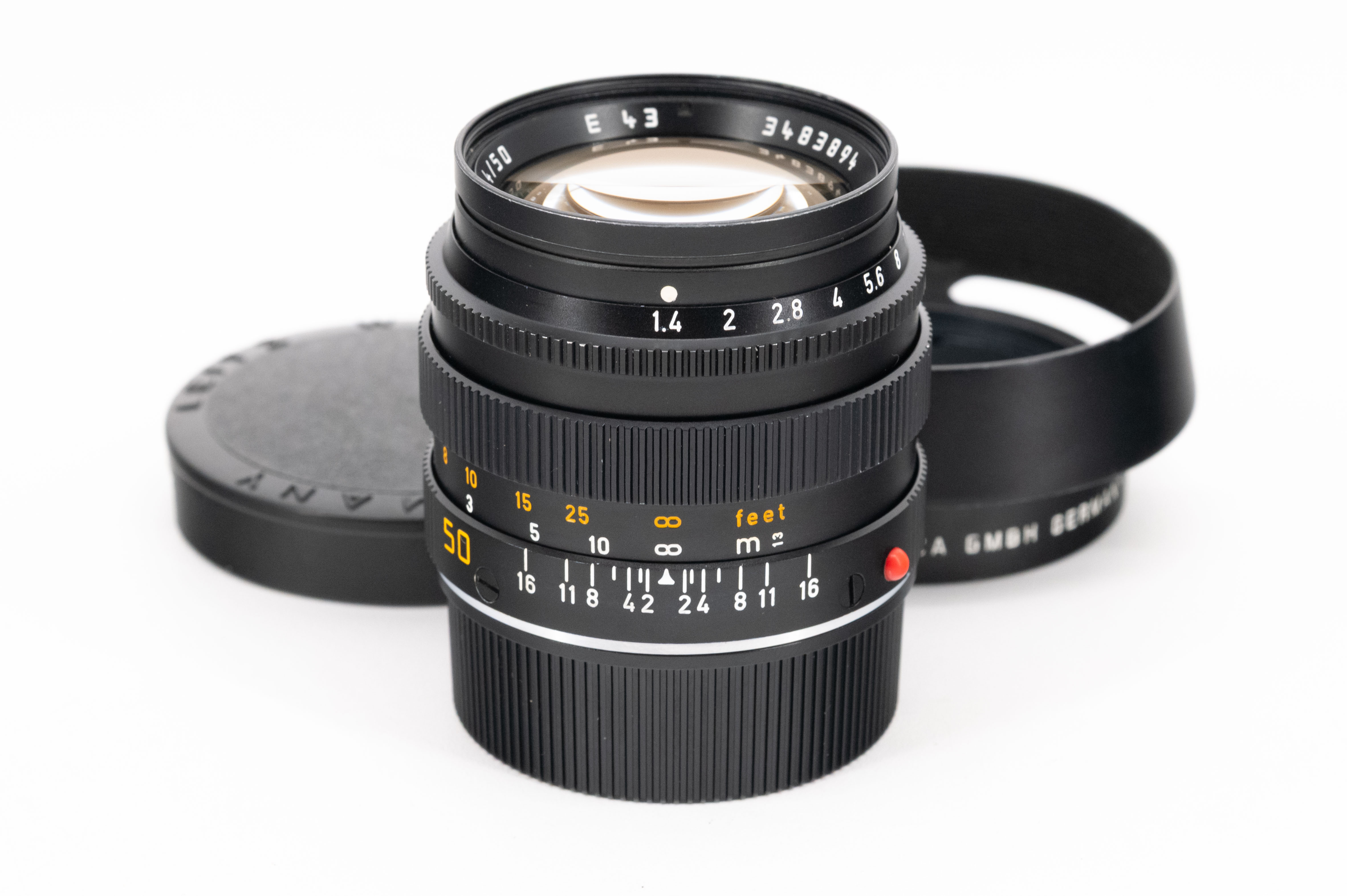 Leica Summilux-M 50mm f/1.4 Schwarz 11114