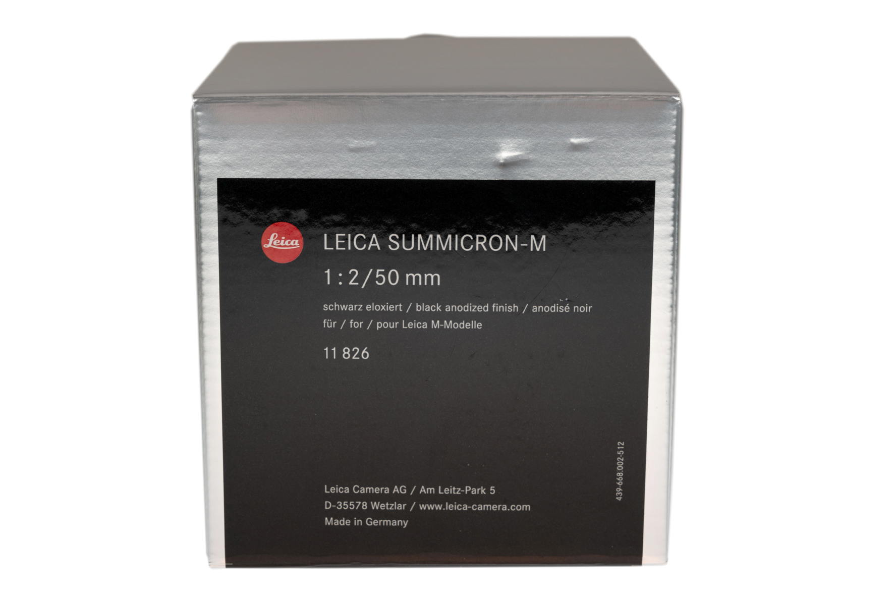 Leica Summicron-M 2,0/50mm schwarz
