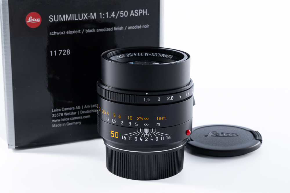 Leica SUMMILUX-M 1:1.4/50 ASPH., schwarz elox. (11728)