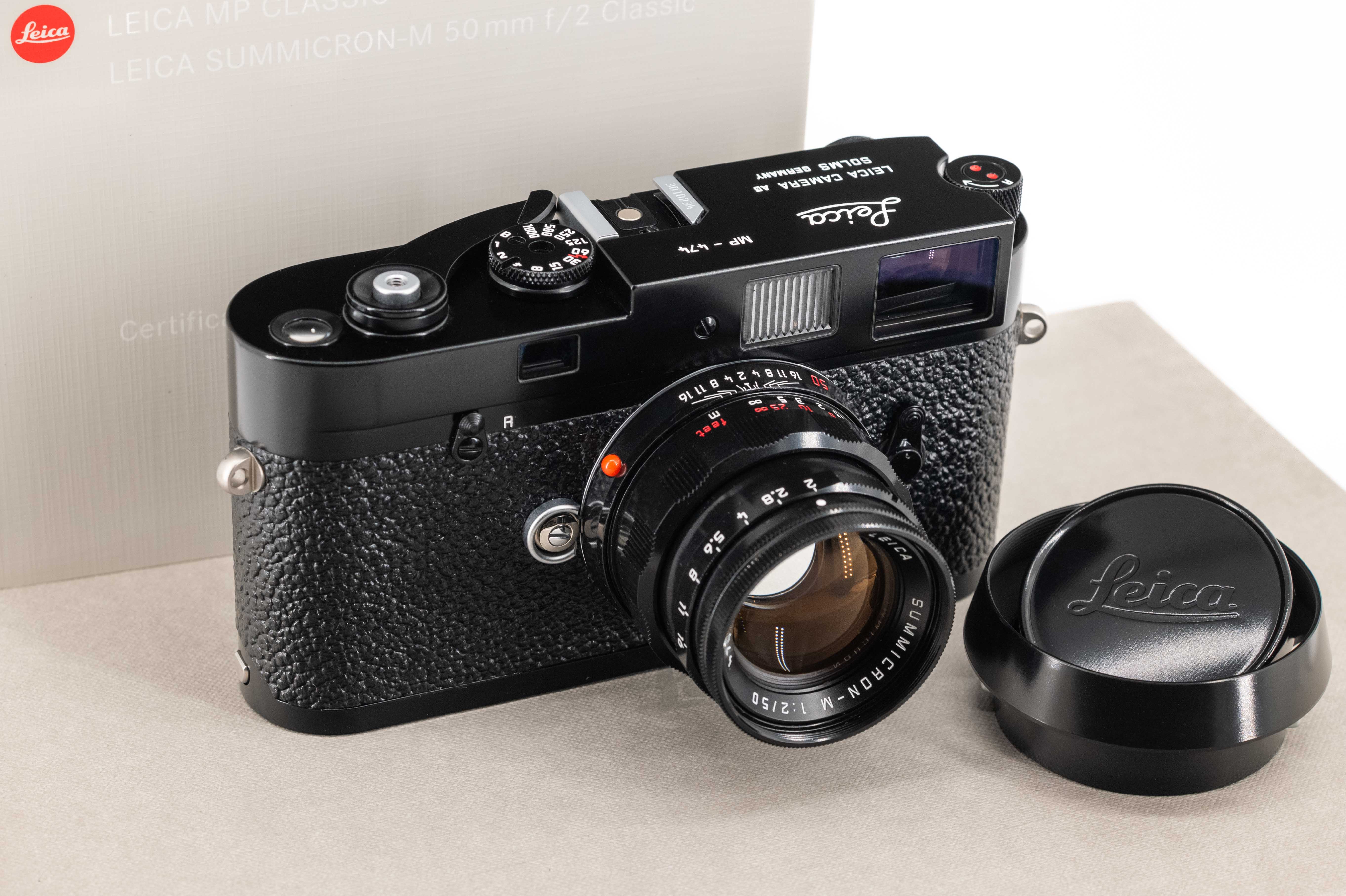 Leica MP Classic Set Schwarz Farbe Nr. 474 10317
