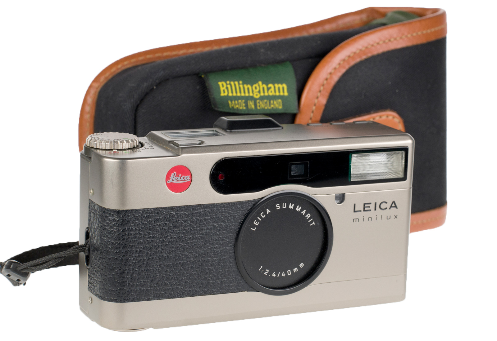 Leica Minilux 1:2,4/40mm, titan 18013