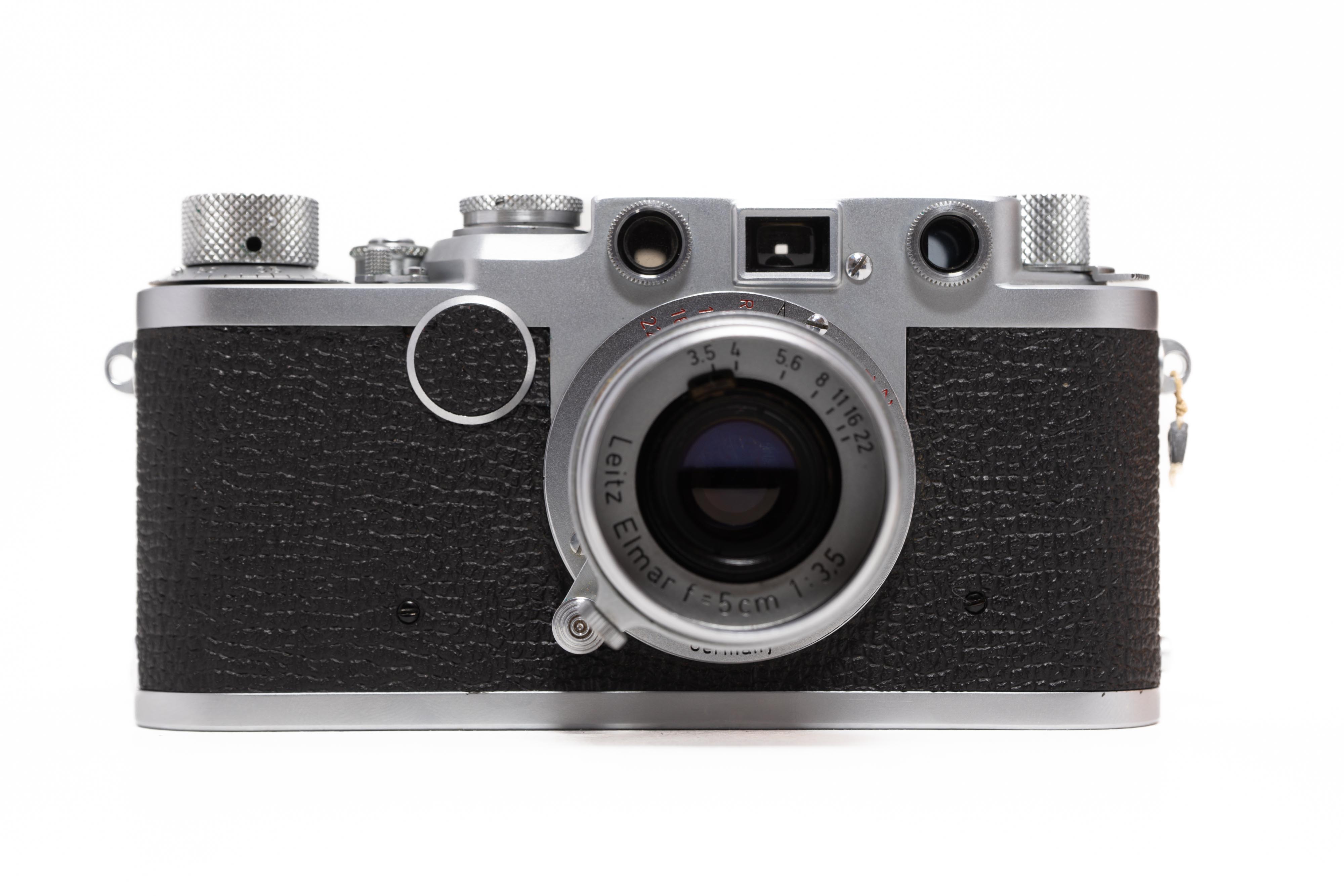 Leica IIF red dial mit Elmar 3.5/5cm