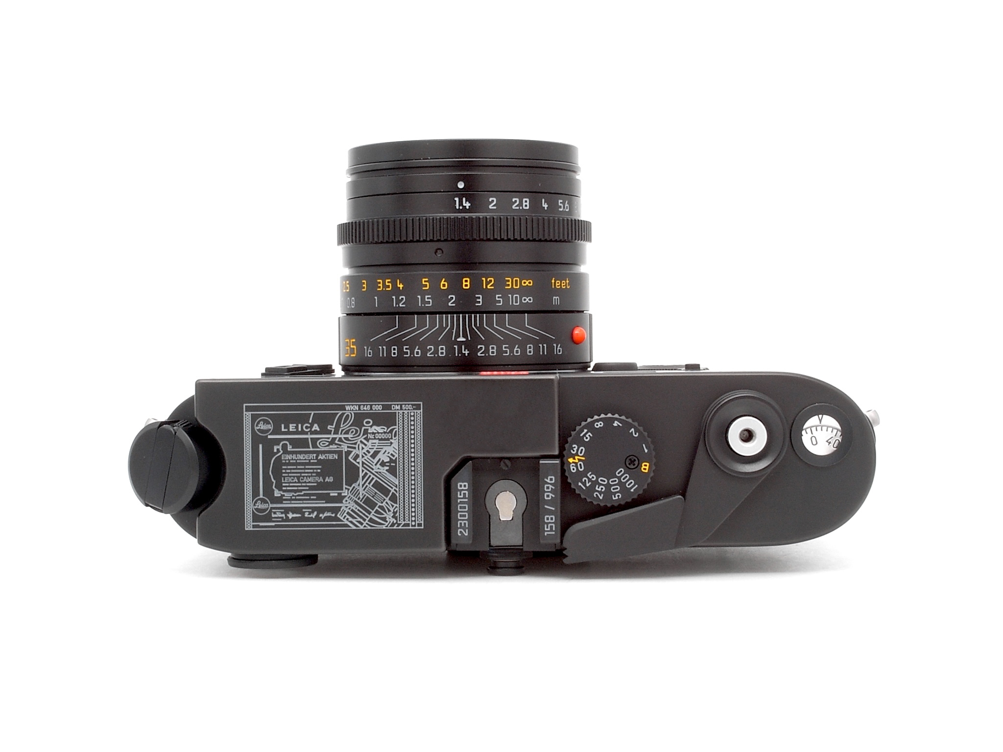 Leica M6 black "1 piece Leica IPO 1996"