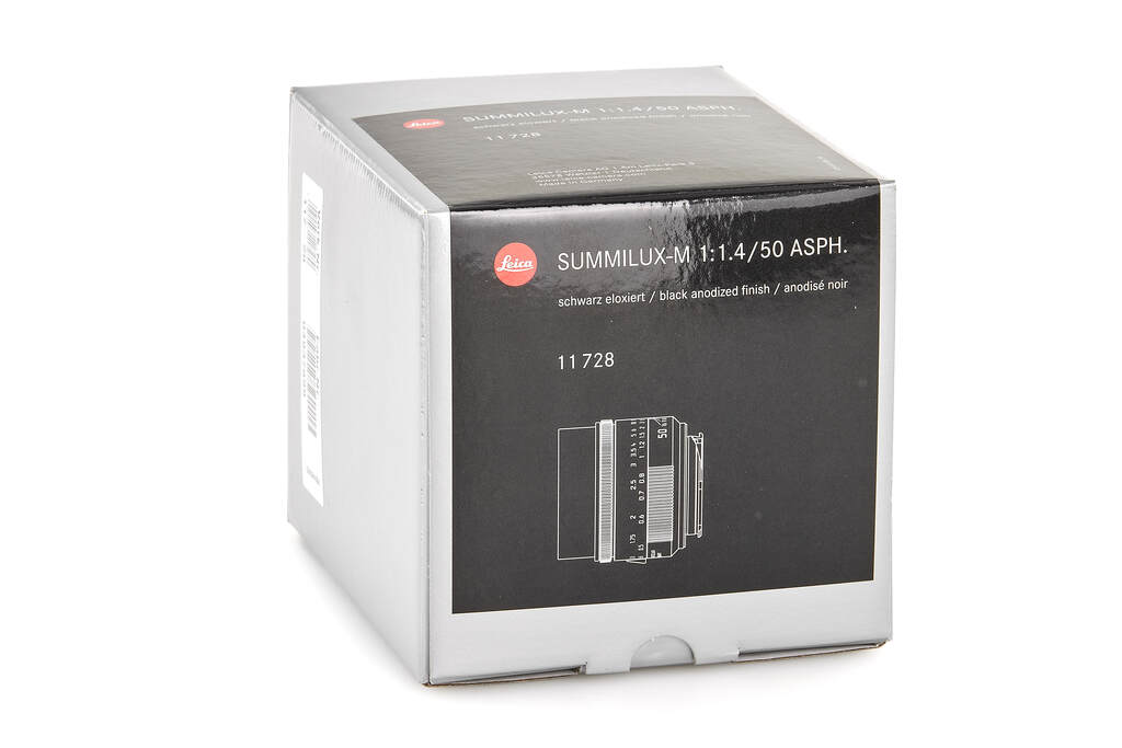 Leica Summilux-M 11728 1,4/50mm black ASPH. - with 2 years guarantee