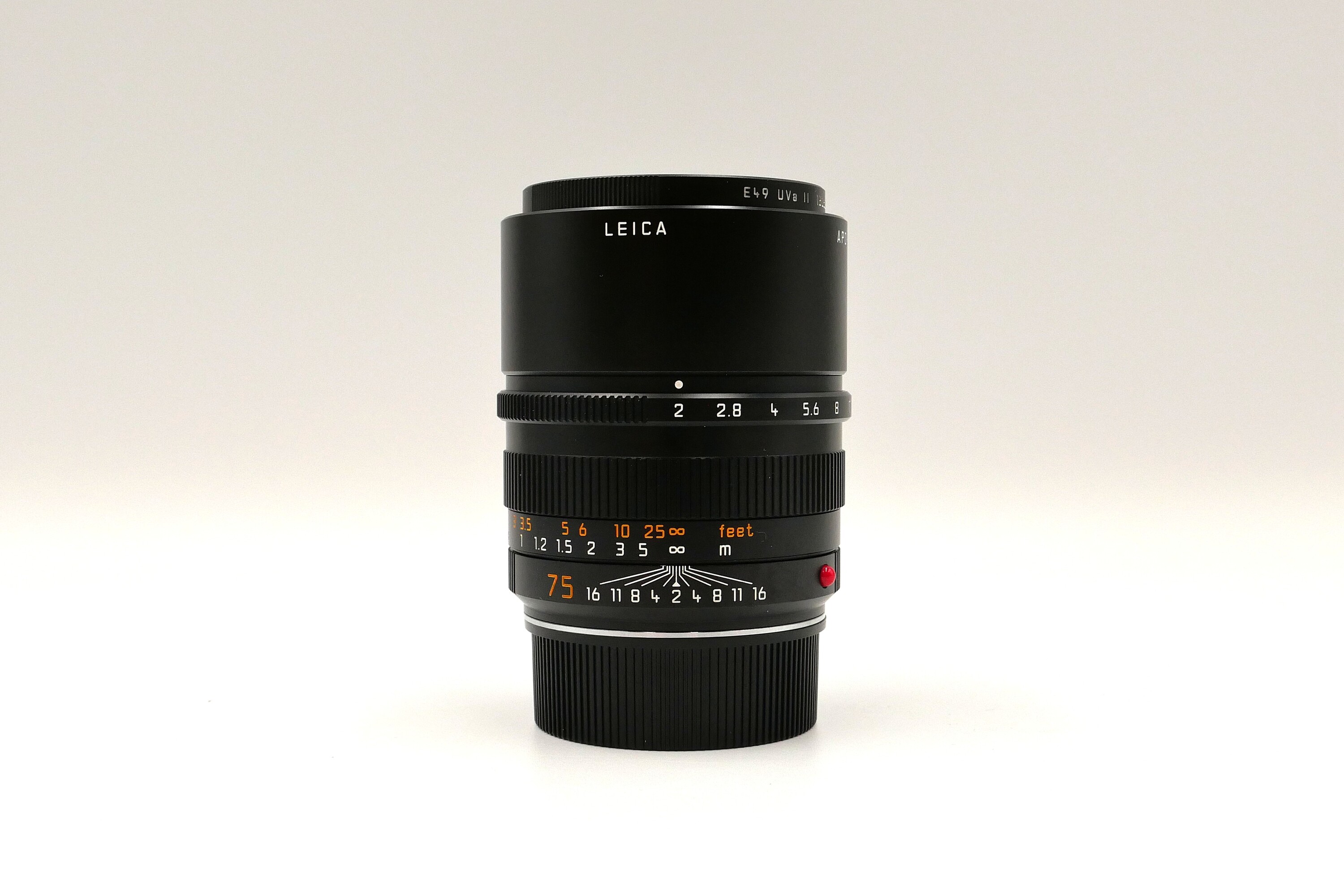 Leica APO-Summicron-M f2 75mm ASPH