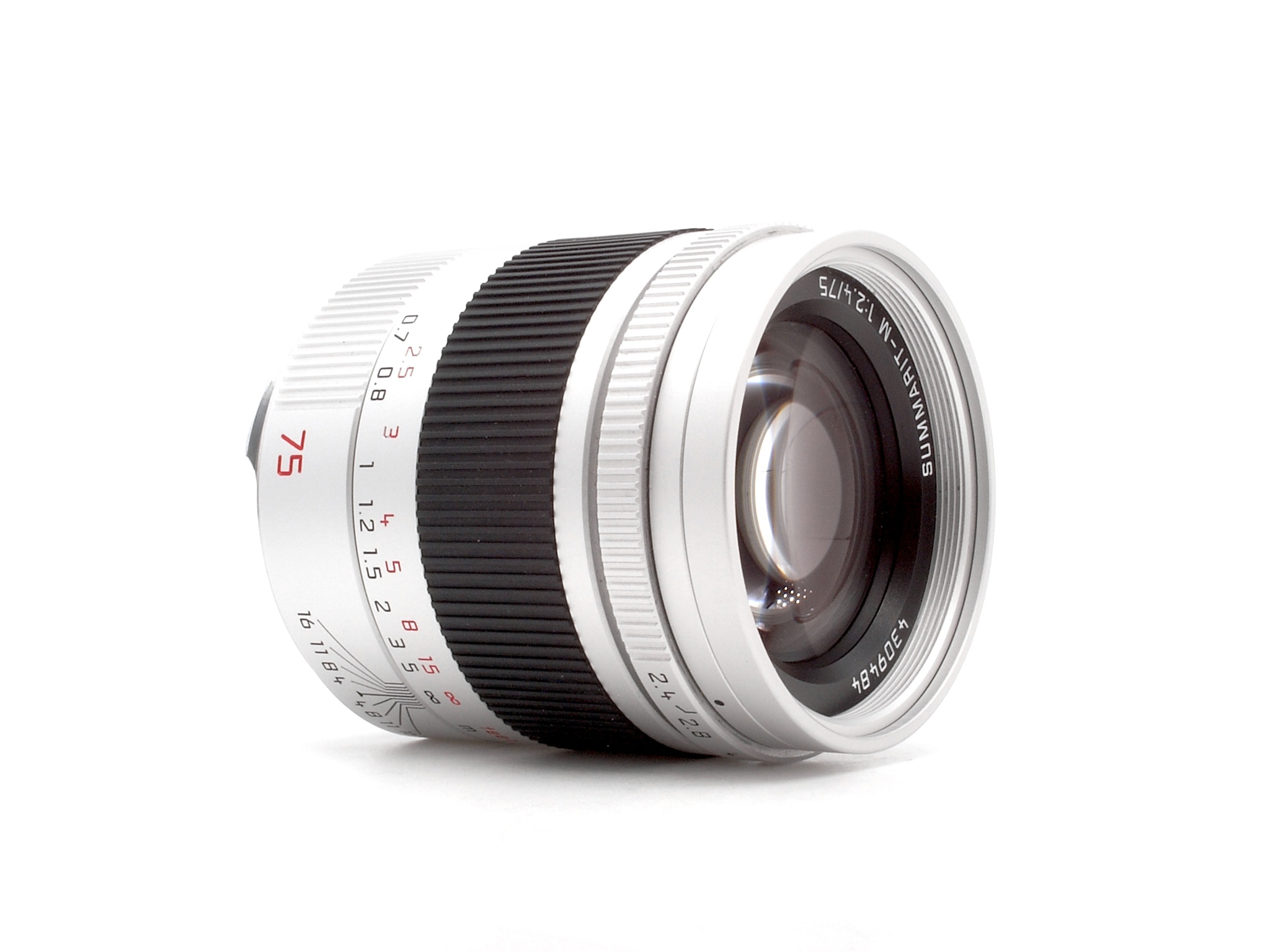 Leica Summarit-M 2.4/75mm silbern 6Bit