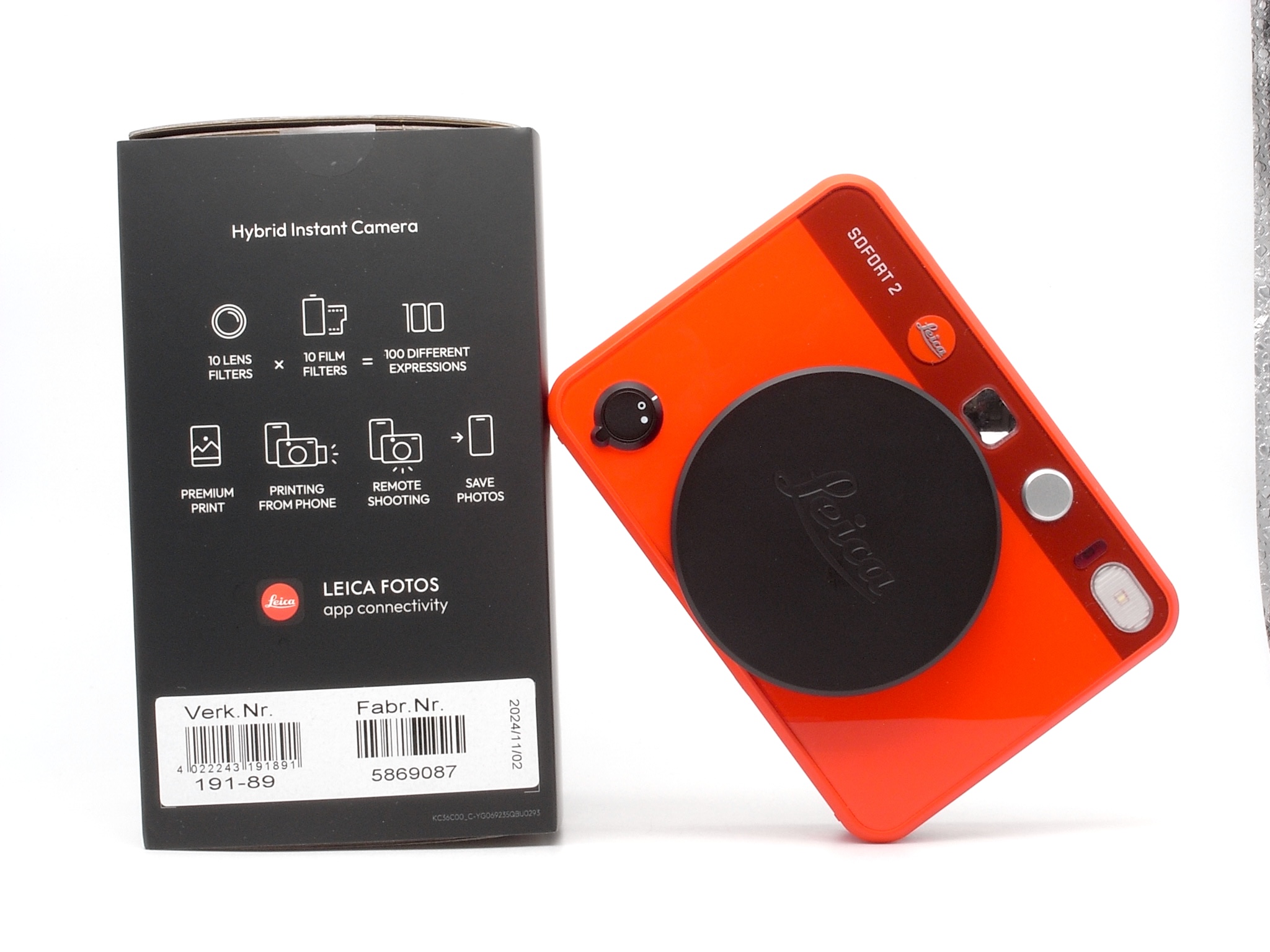 Leica Sofort 2 red