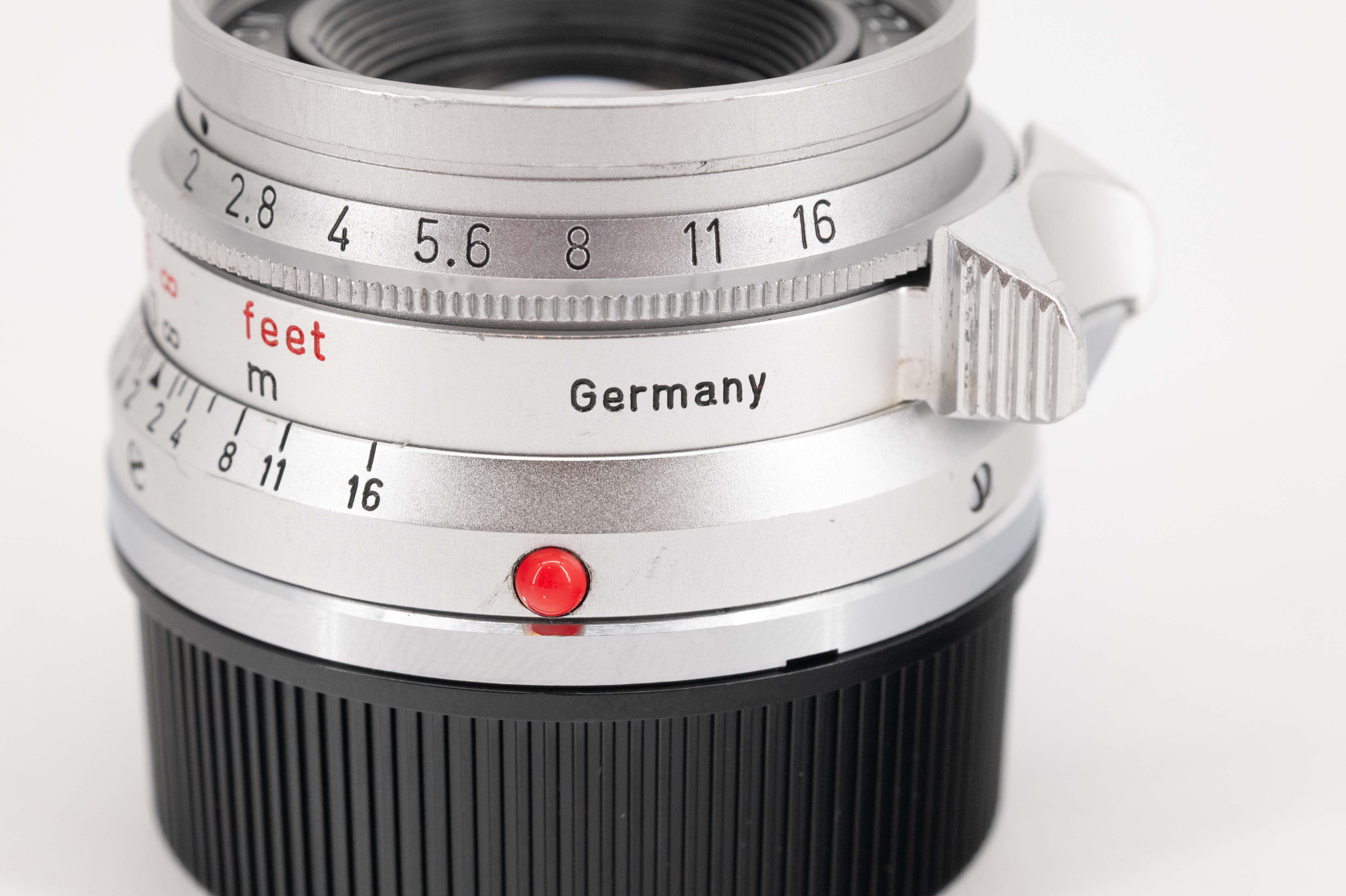 Leica Summicron-M 35mm f/2 V1 8 Element 11308