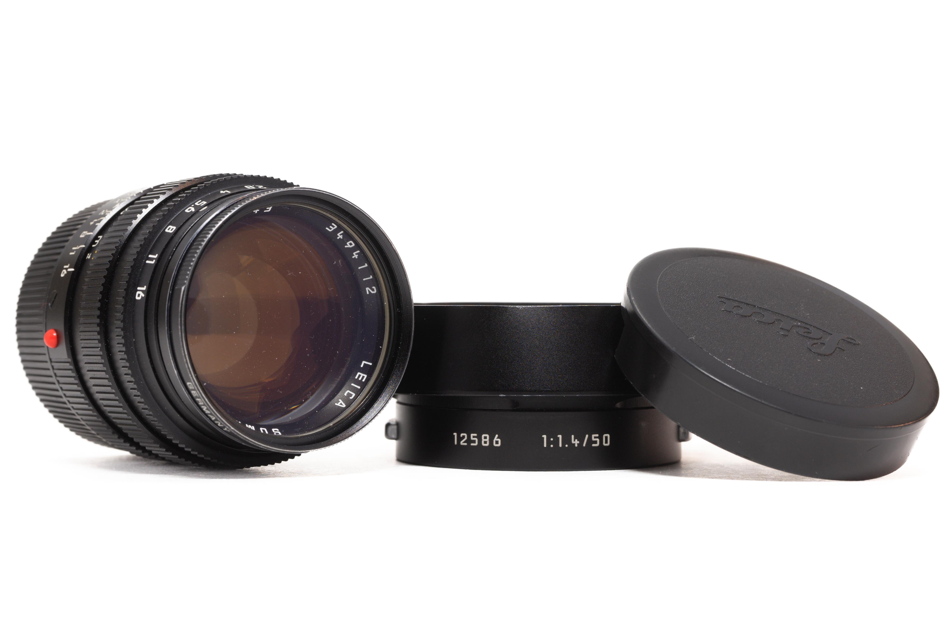 LEICA SUMMILUX-M 1:1,4/50 BLACK