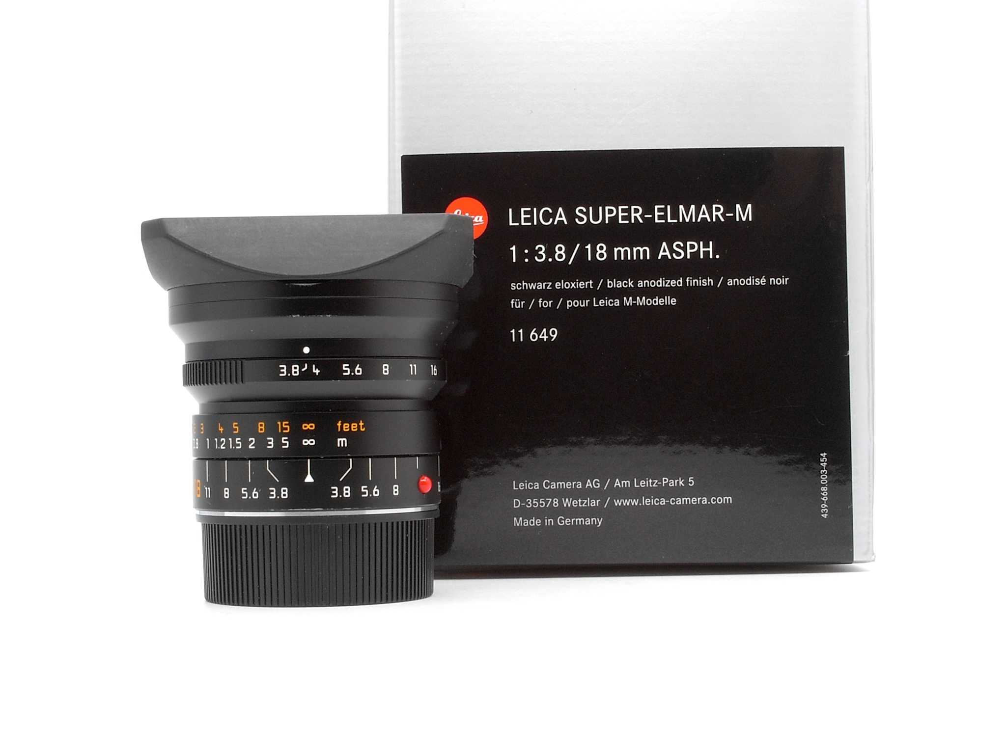 Leica Super-Elmar-M 3.8/18mm ASPH. 6Bit
