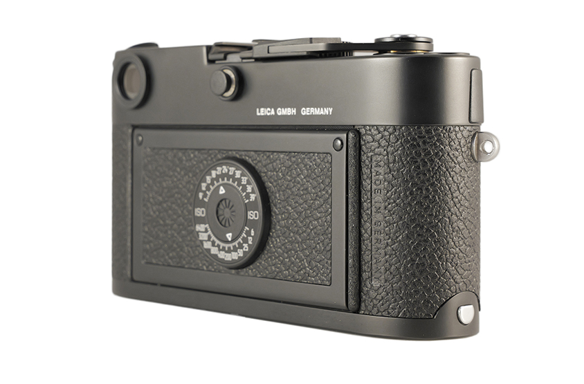 LEICA M6 , black chrome finish "Big M6" 10404